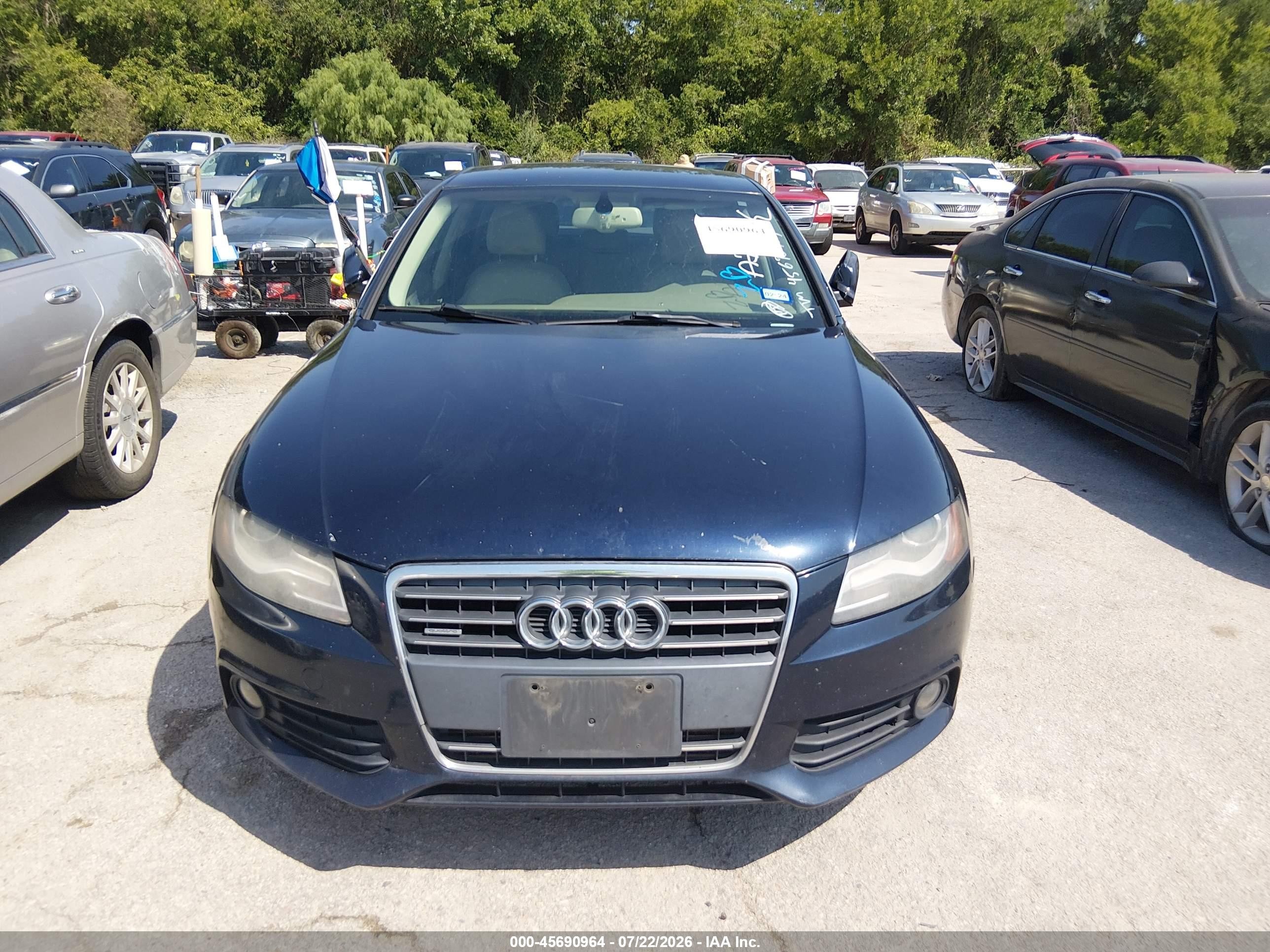 2011 Audi A4 2.0t Premium Blue vin: WAUFFAFL2BN023850