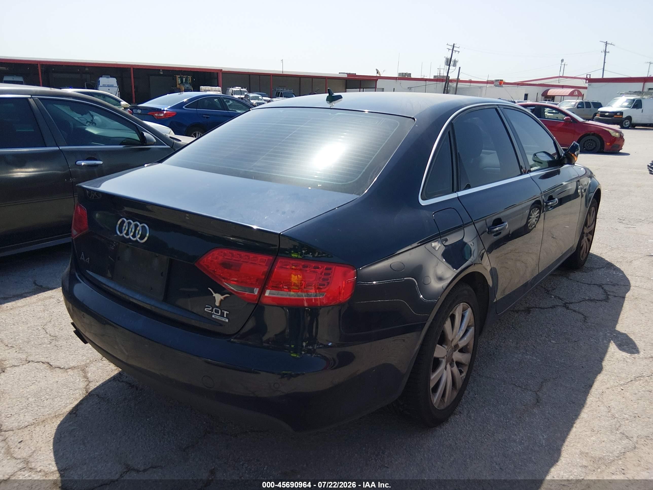 2011 Audi A4 2.0t Premium Blue vin: WAUFFAFL2BN023850