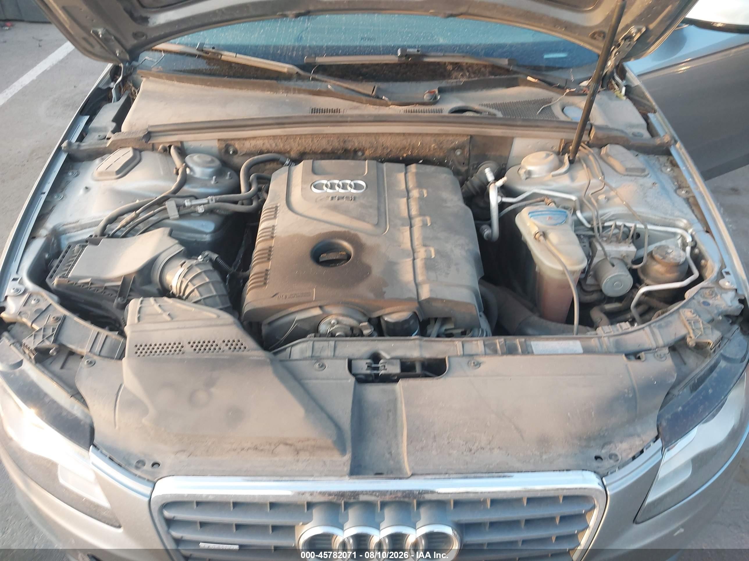 2011 Audi A4 2.0t Premium Silver vin: WAUFFAFL2BN026179
