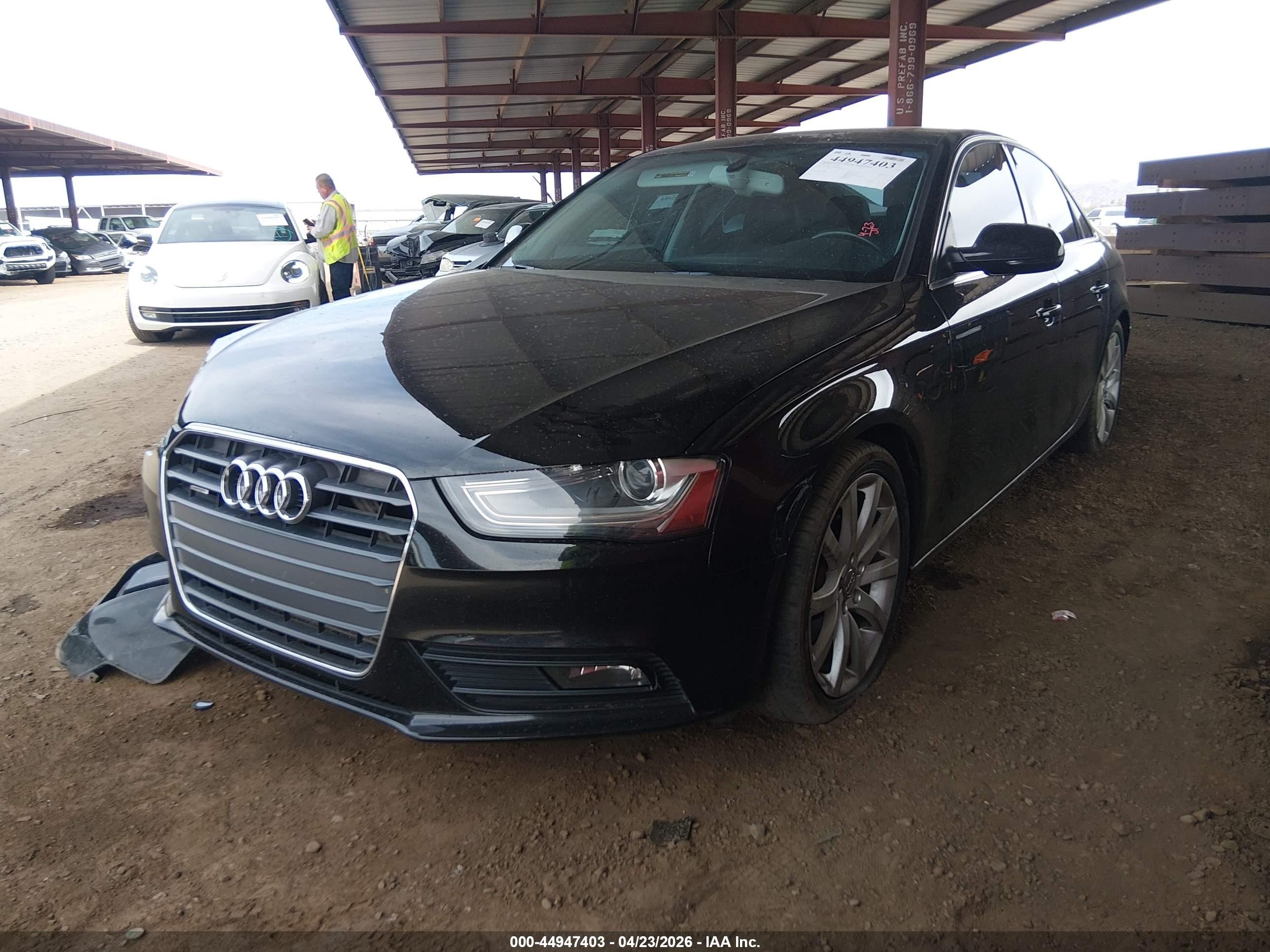 2013 Audi A4 2.0t Premium Black vin: WAUFFAFL2DN004847