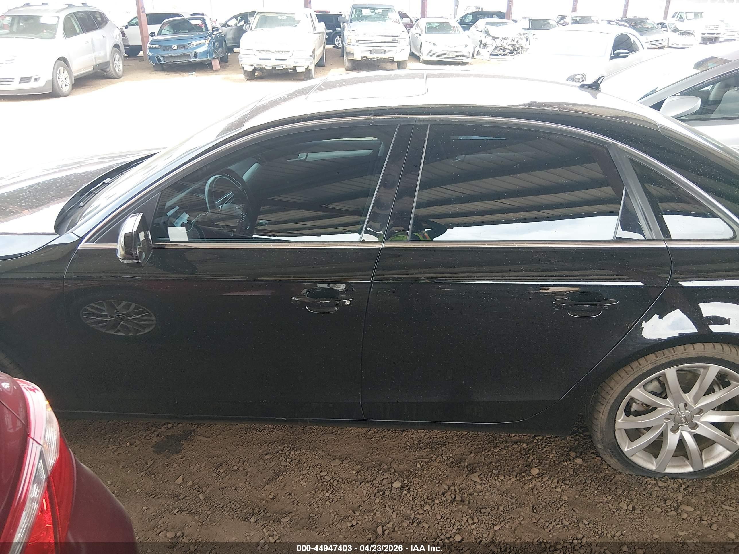 2013 Audi A4 2.0t Premium Black vin: WAUFFAFL2DN004847