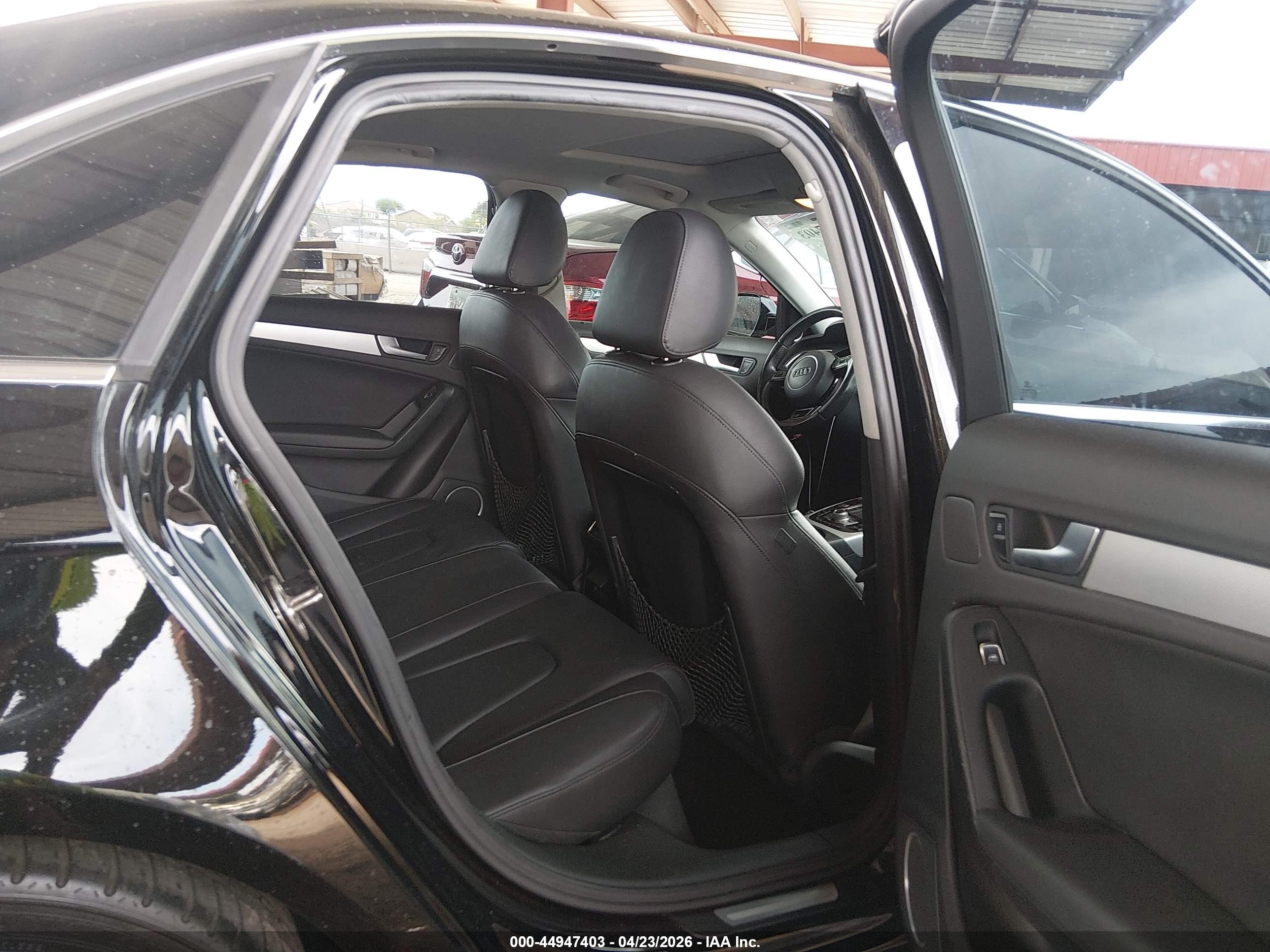 2013 Audi A4 2.0t Premium Black vin: WAUFFAFL2DN004847