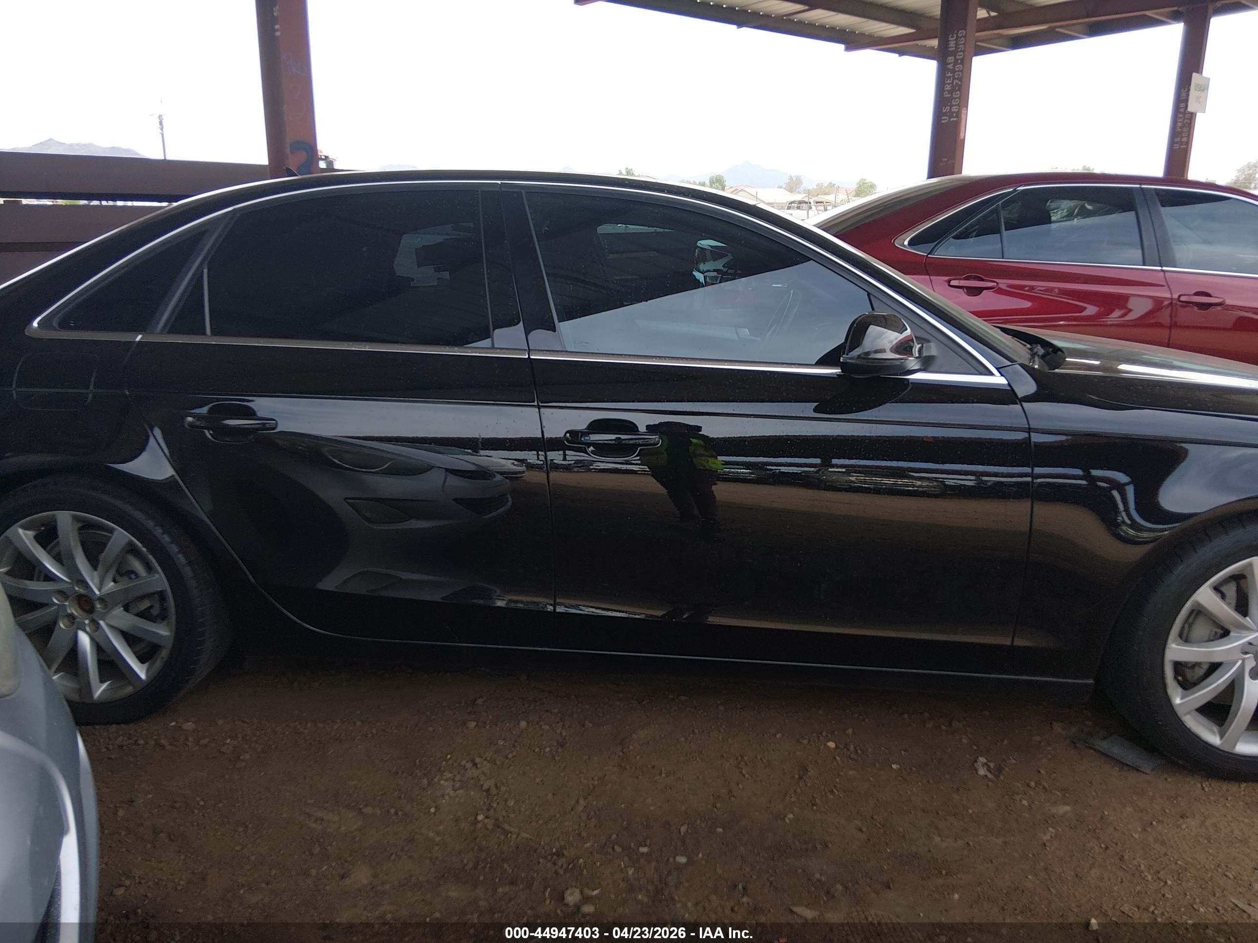 2013 Audi A4 2.0t Premium Black vin: WAUFFAFL2DN004847
