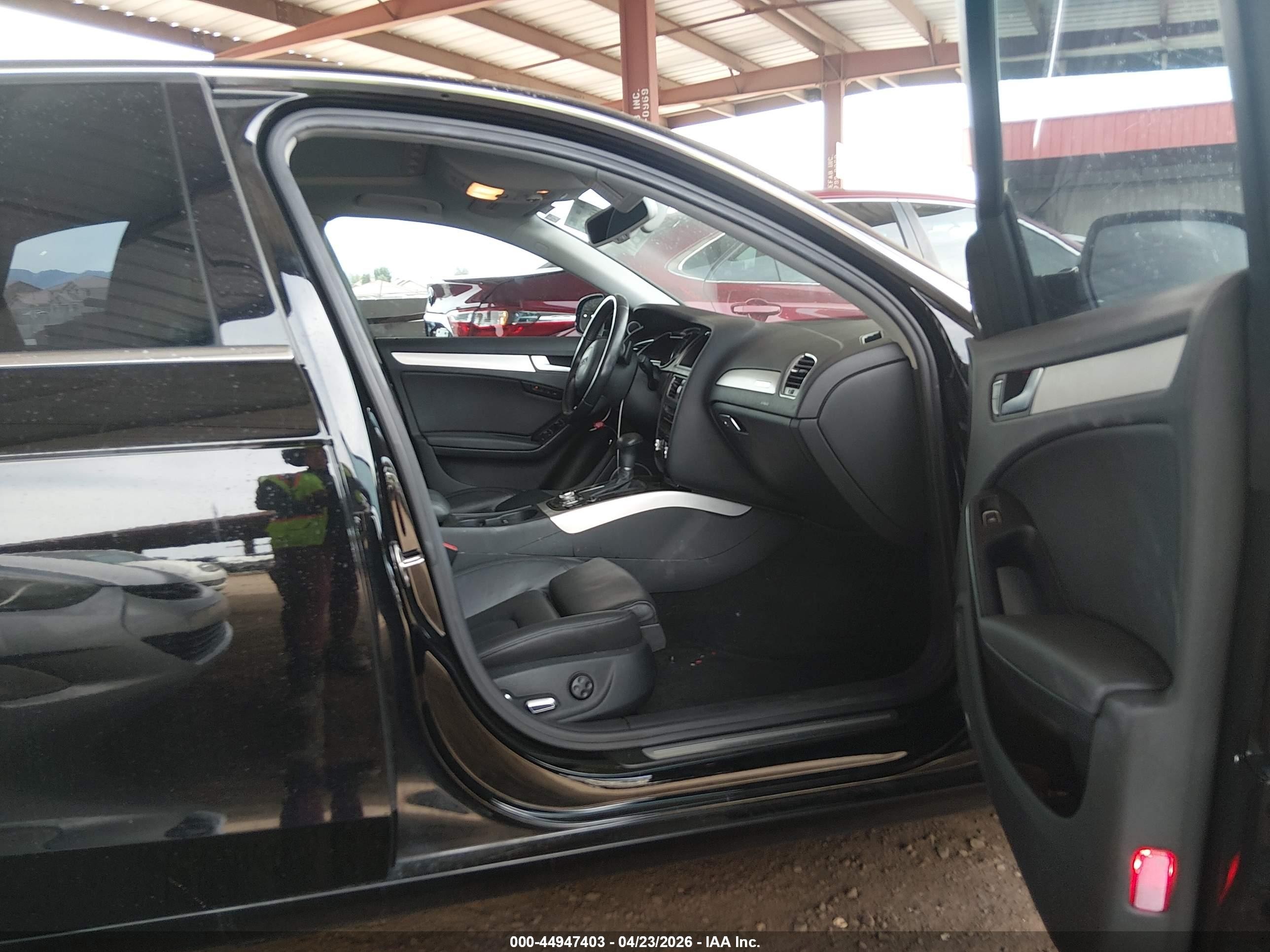 2013 Audi A4 2.0t Premium Black vin: WAUFFAFL2DN004847