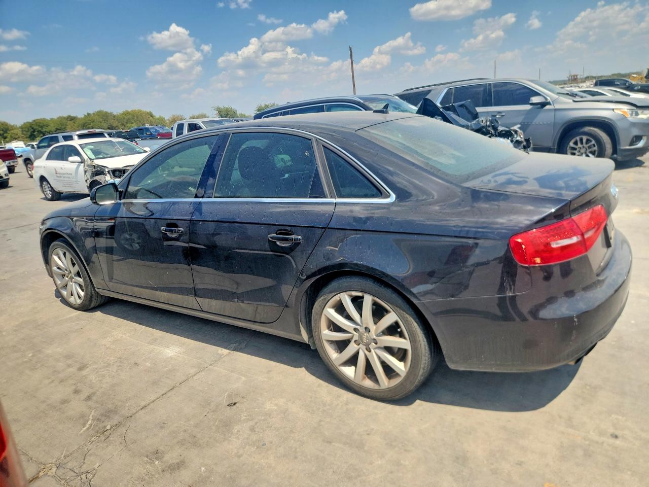 2013 Audi A4 Premium Plus Black vin: WAUFFAFL2DN035211