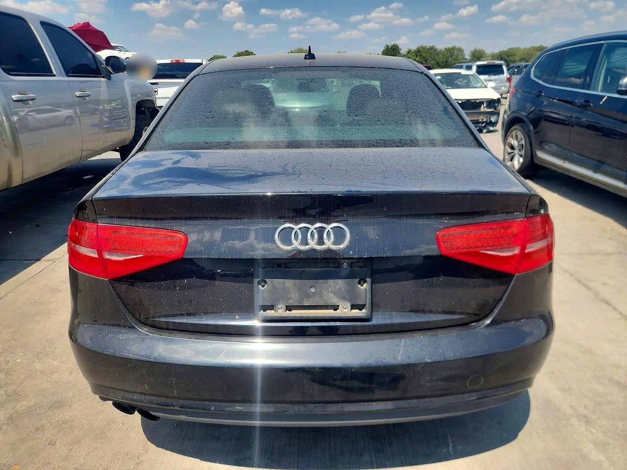 2013 Audi A4 Premium Plus Black vin: WAUFFAFL2DN035211