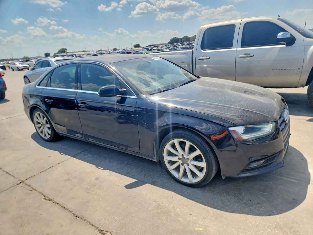 2013 Audi A4 Premium Plus Black vin: WAUFFAFL2DN035211