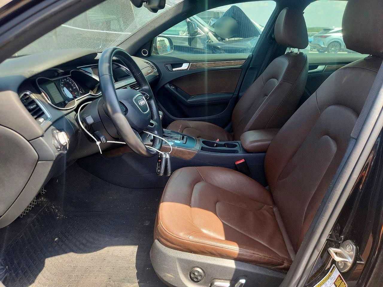 2013 Audi A4 Premium Plus Black vin: WAUFFAFL2DN035211