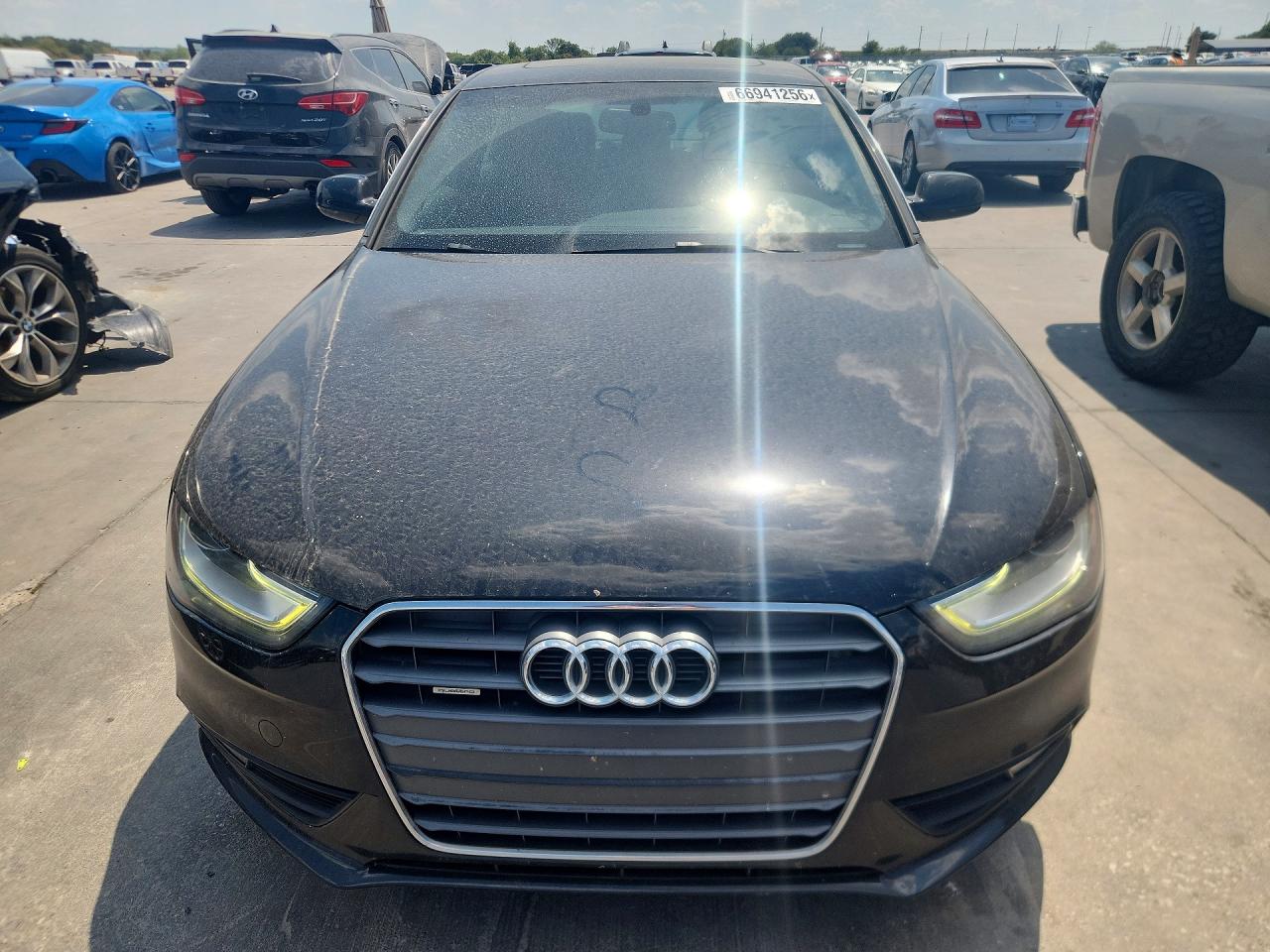 2013 Audi A4 Premium Plus Black vin: WAUFFAFL2DN035211