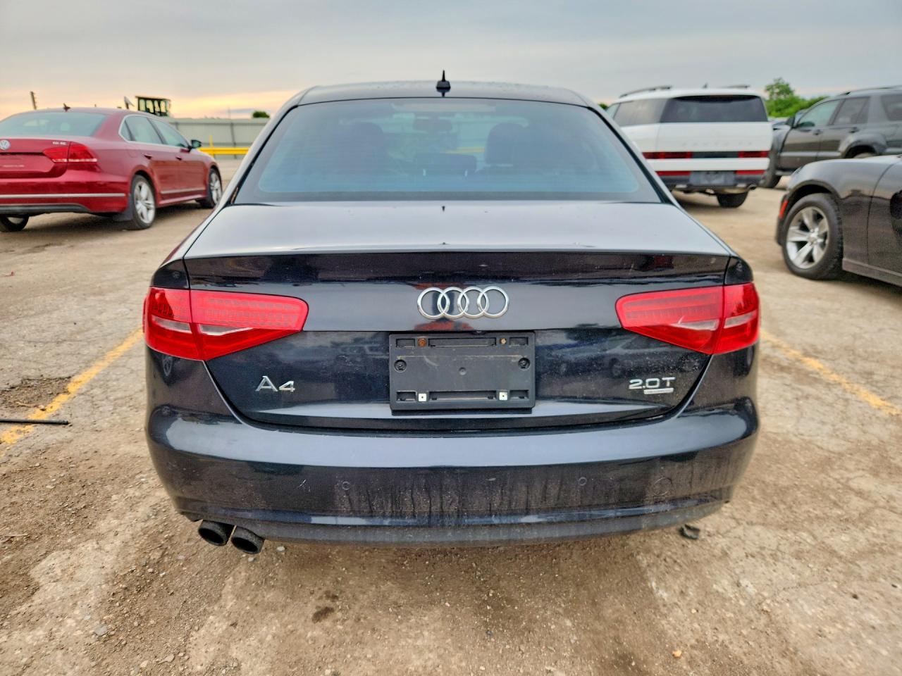 2013 Audi A4 Premium Plus Black vin: WAUFFAFL2DN046998