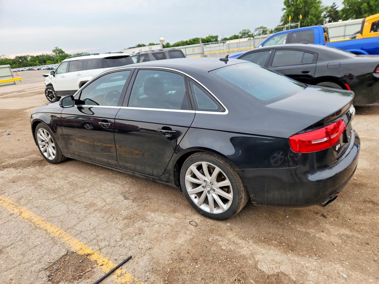 2013 Audi A4 Premium Plus Black vin: WAUFFAFL2DN046998