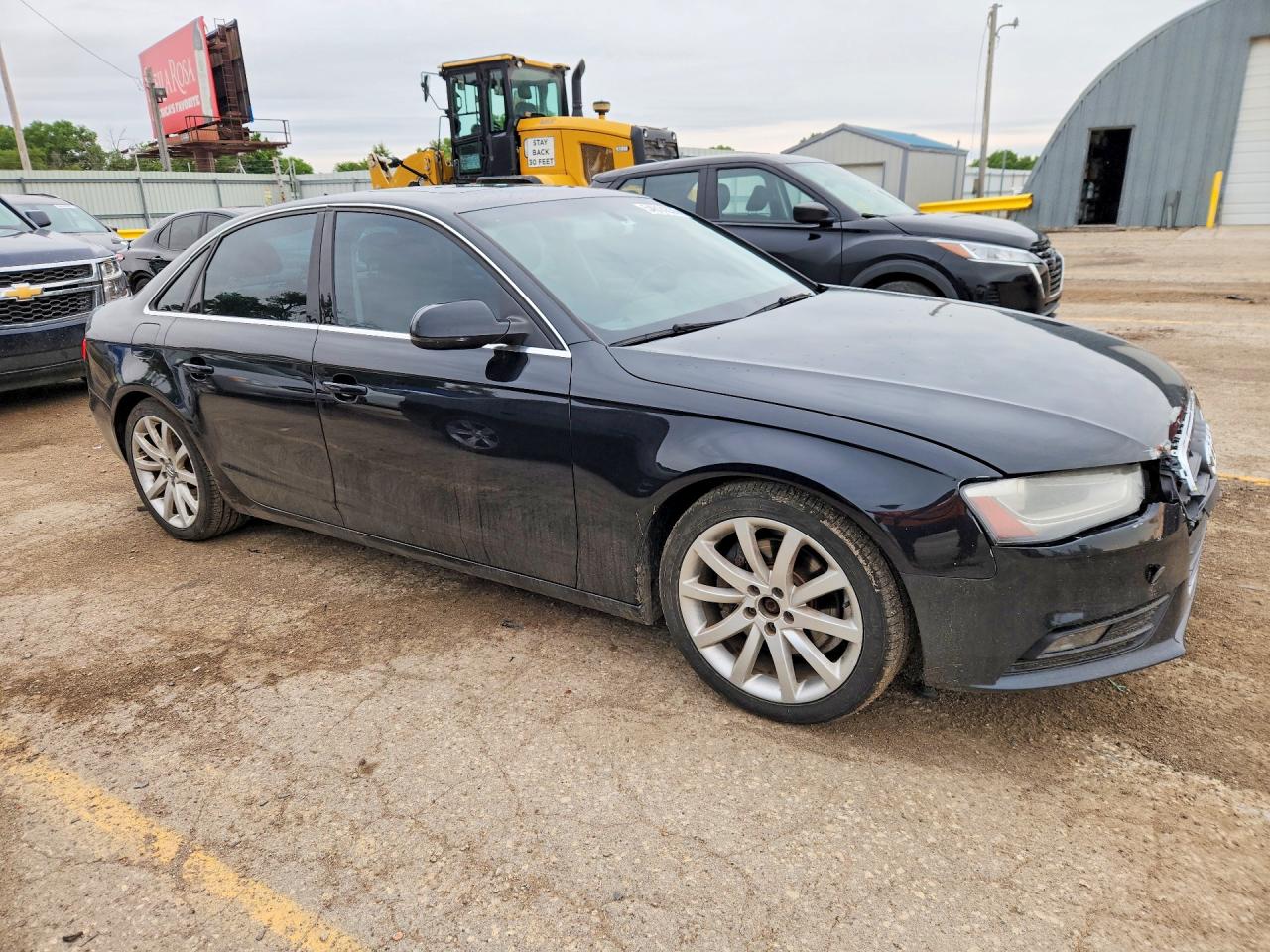 2013 Audi A4 Premium Plus Black vin: WAUFFAFL2DN046998