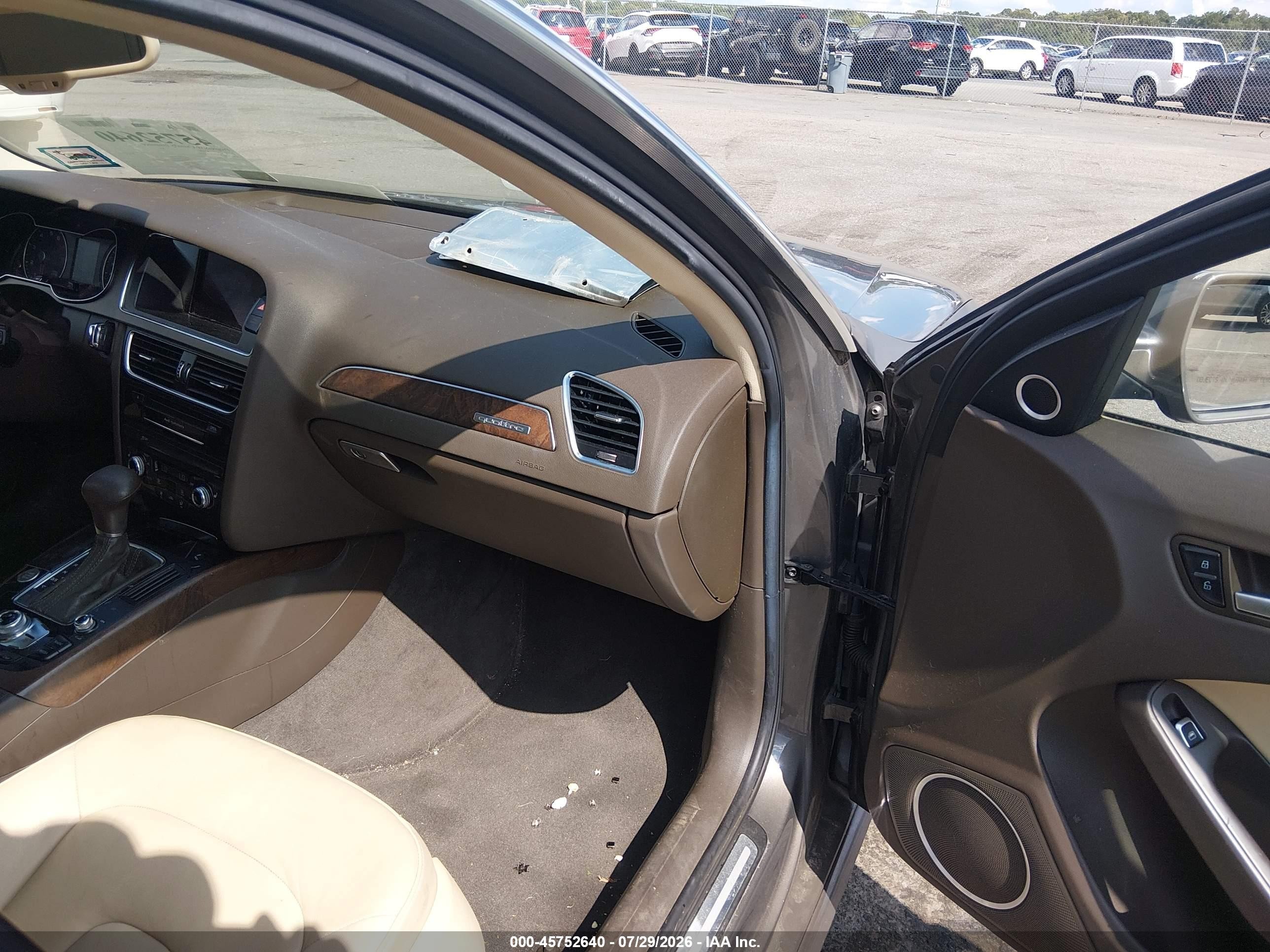 2014 Audi A4 2.0t Premium Gray vin: WAUFFAFL2EA007241