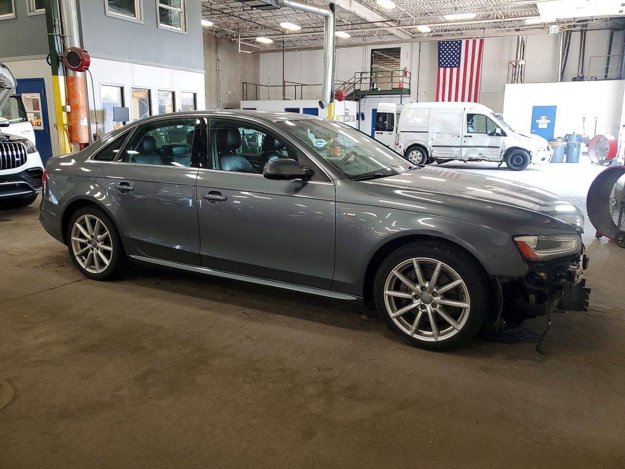 2014 Audi A4 Premium Plus Gray vin: WAUFFAFL2EN000718