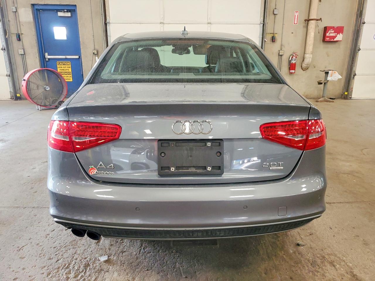 2014 Audi A4 Premium Plus Gray vin: WAUFFAFL2EN000718