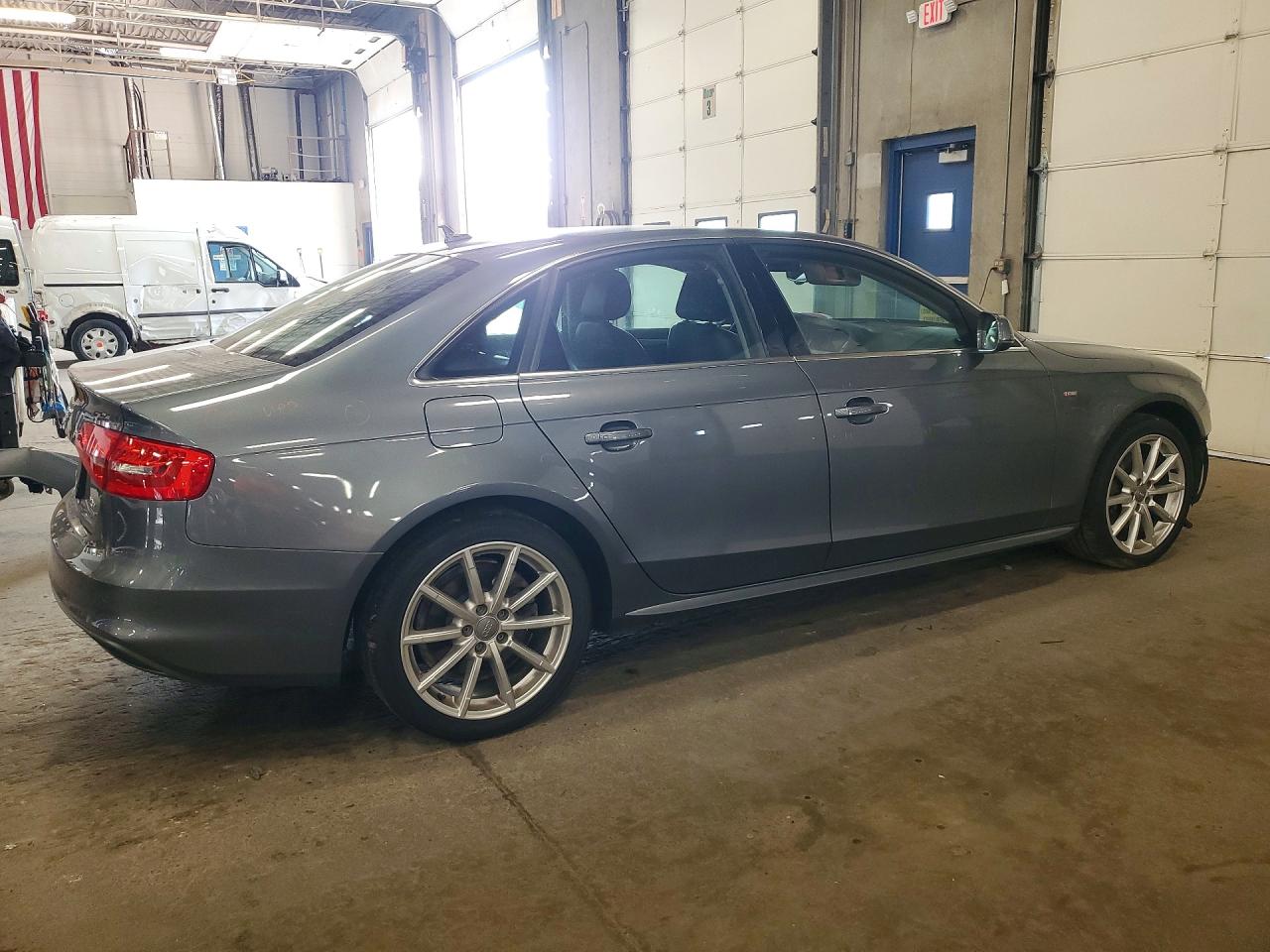 2014 Audi A4 Premium Plus Gray vin: WAUFFAFL2EN000718