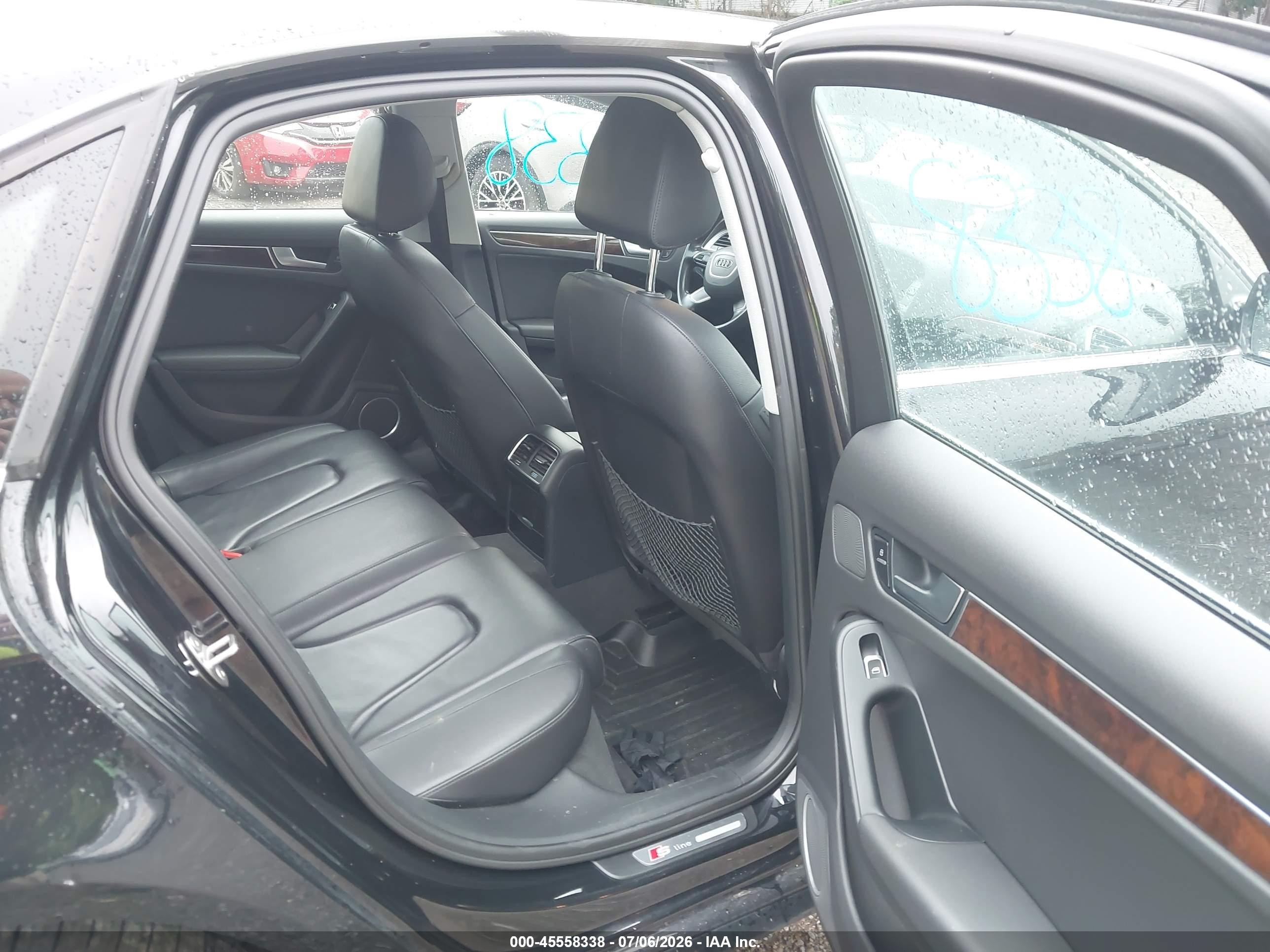 2014 Audi A4 2.0t Premium Black vin: WAUFFAFL2EN001500