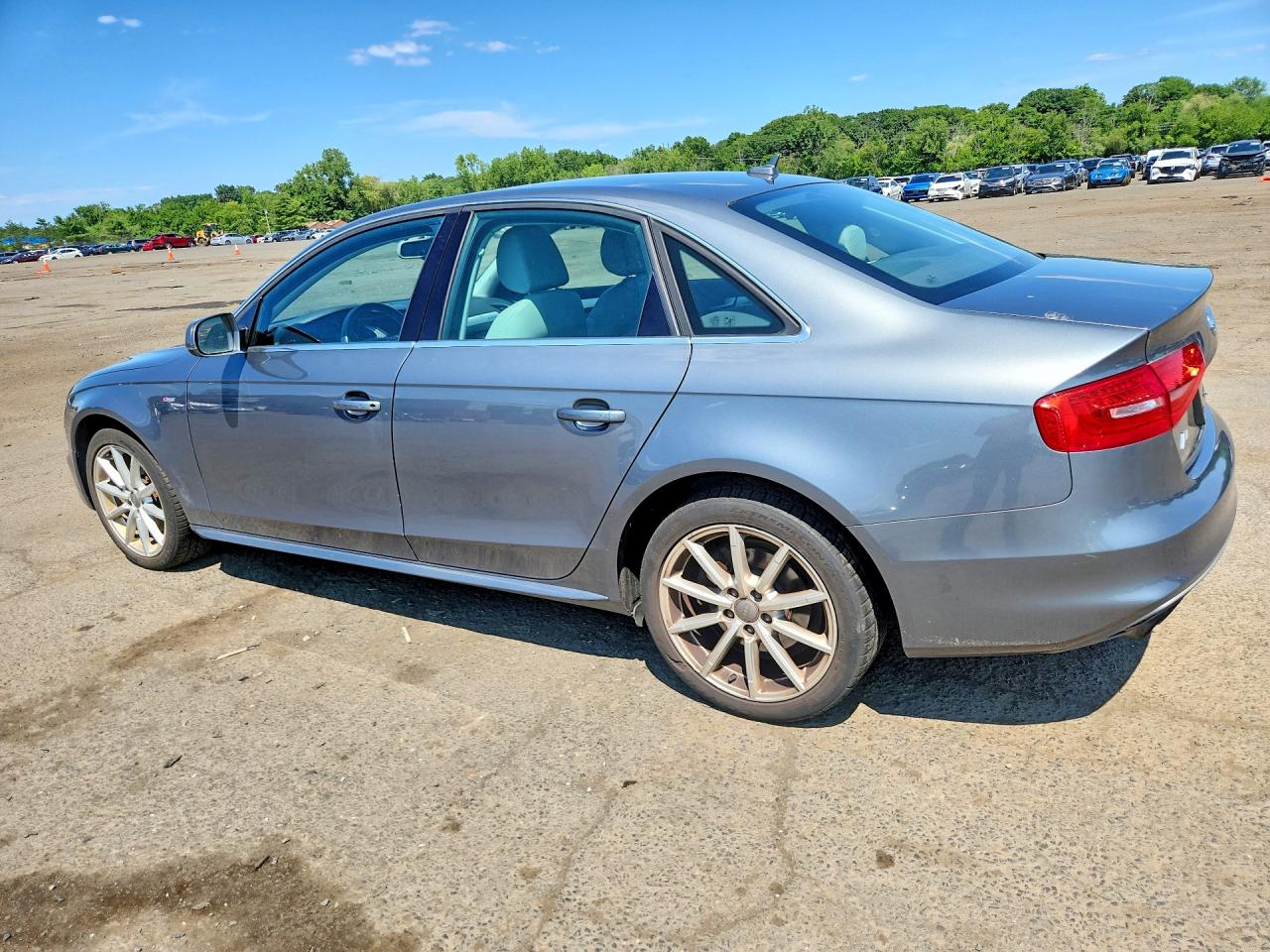 2014 Audi A4 Premium Plus Серебряный vin: WAUFFAFL2EN008270