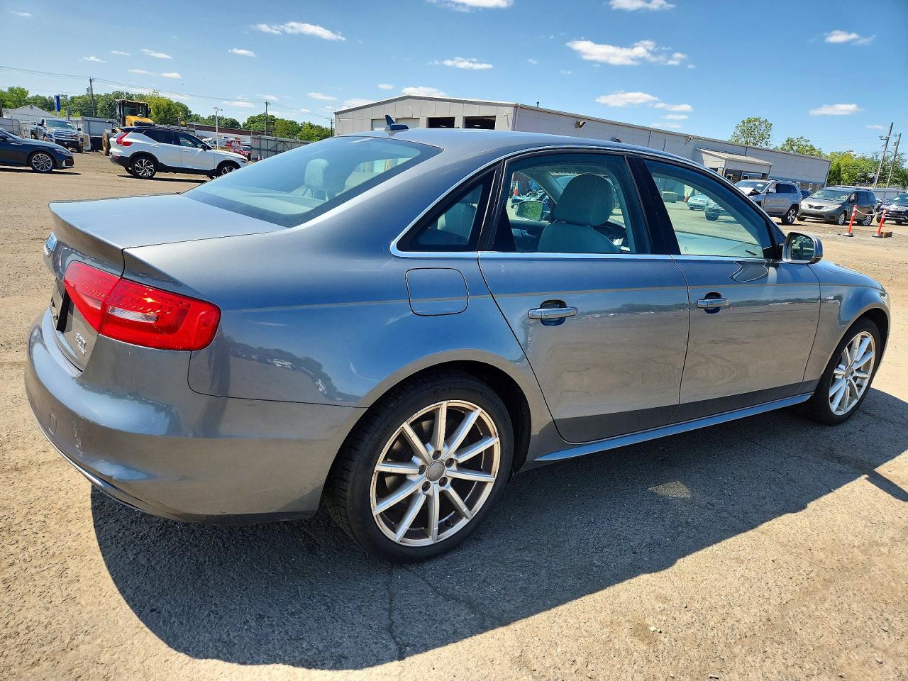 2014 Audi A4 Premium Plus Серебряный vin: WAUFFAFL2EN008270