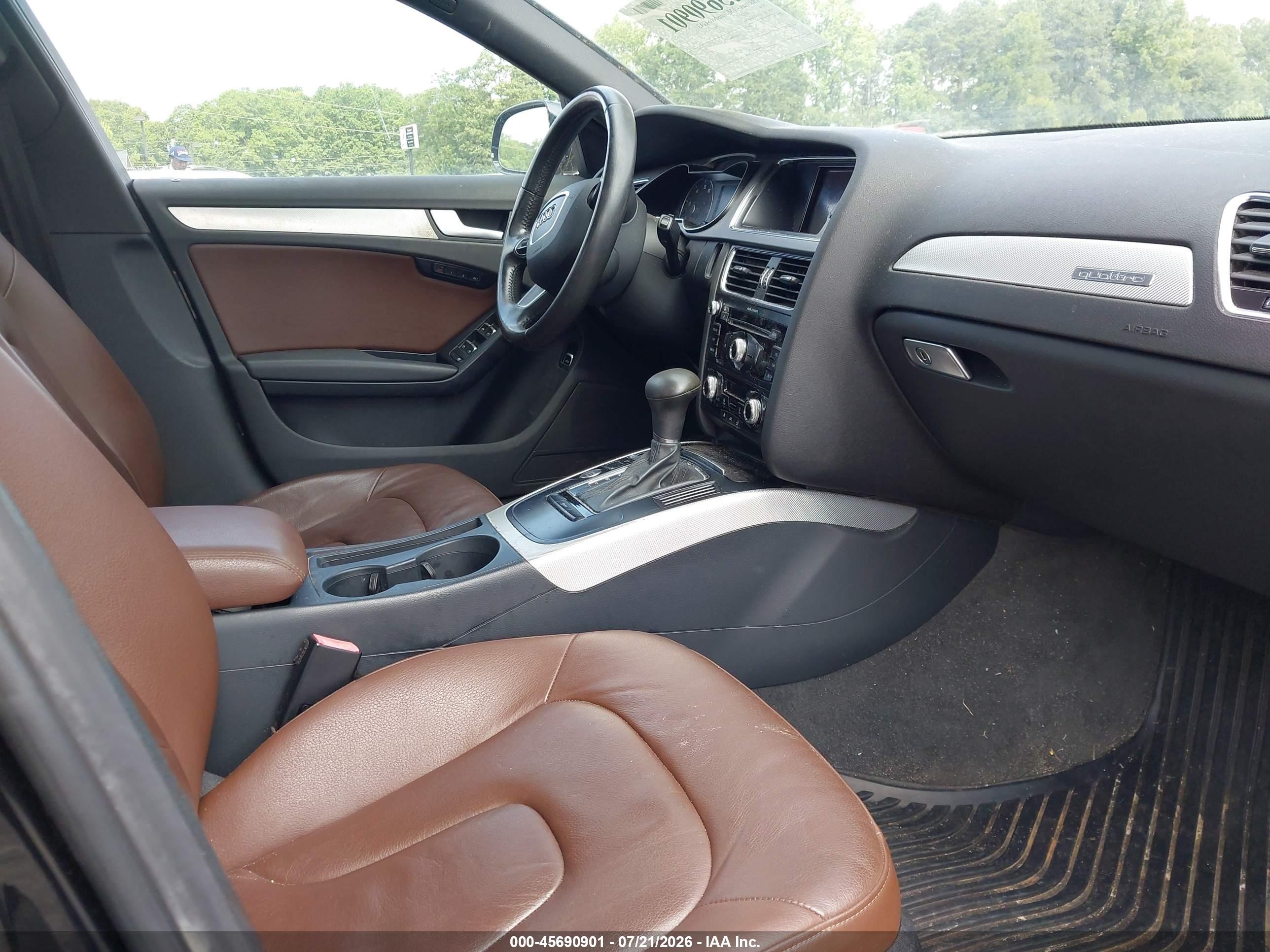 2014 Audi A4 2.0t Premium Black vin: WAUFFAFL2EN012464