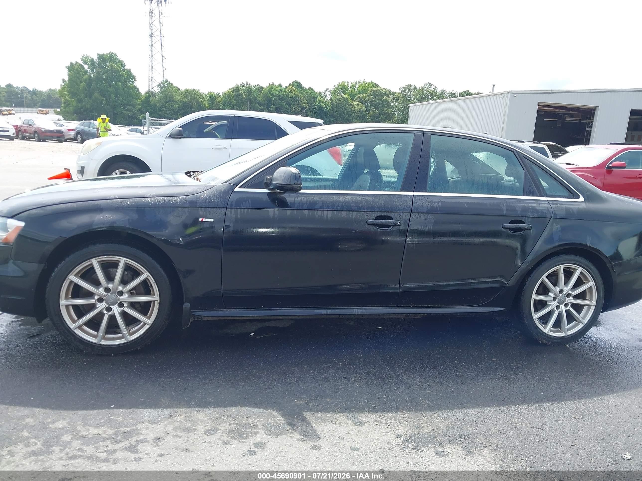 2014 Audi A4 2.0t Premium Black vin: WAUFFAFL2EN012464