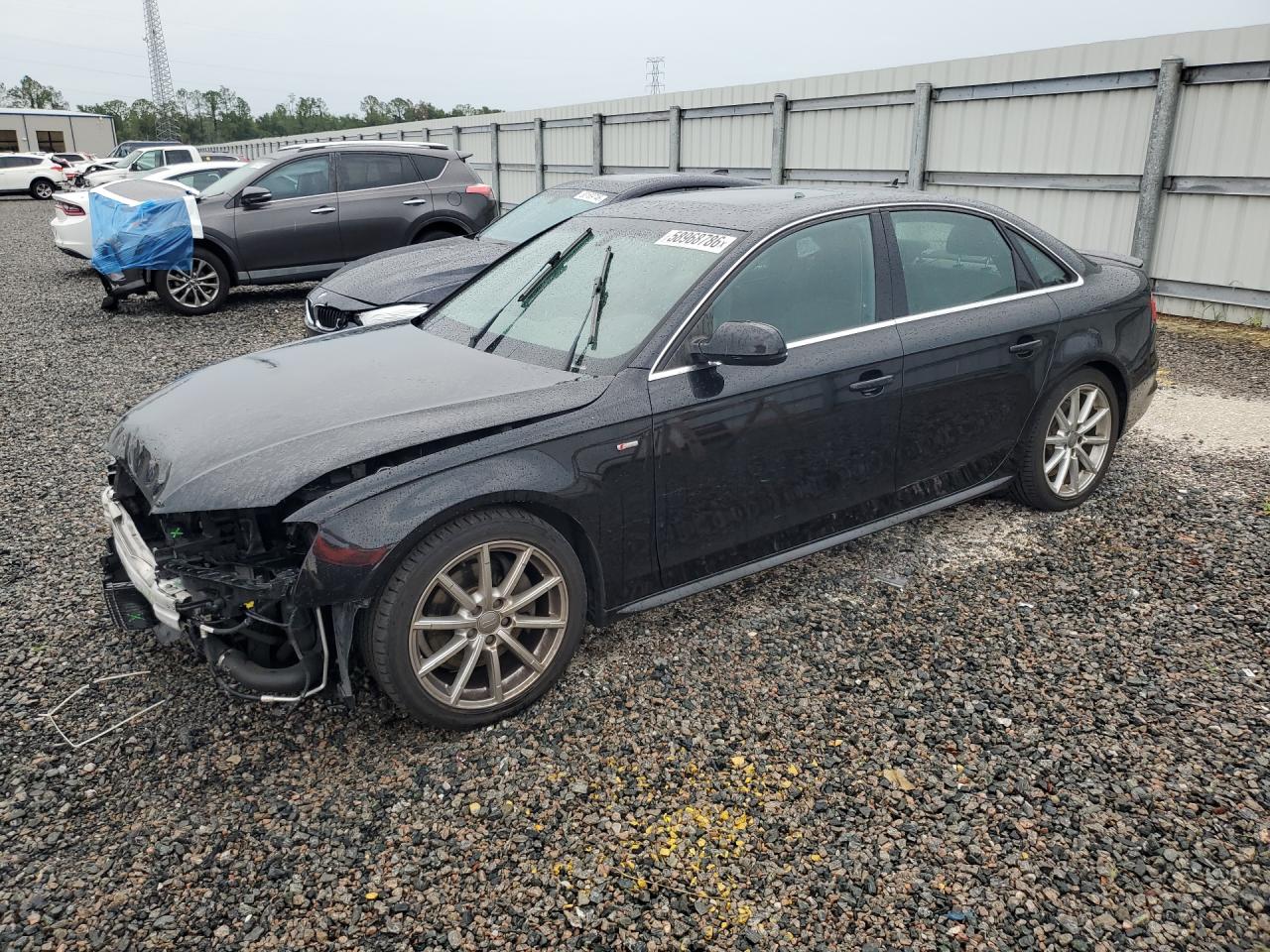 2014 Audi A4 Premium Plus Black vin: WAUFFAFL2EN031595