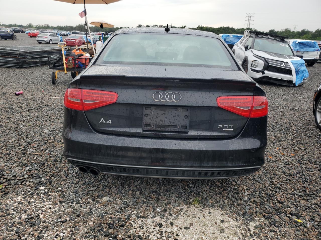 2014 Audi A4 Premium Plus Black vin: WAUFFAFL2EN031595
