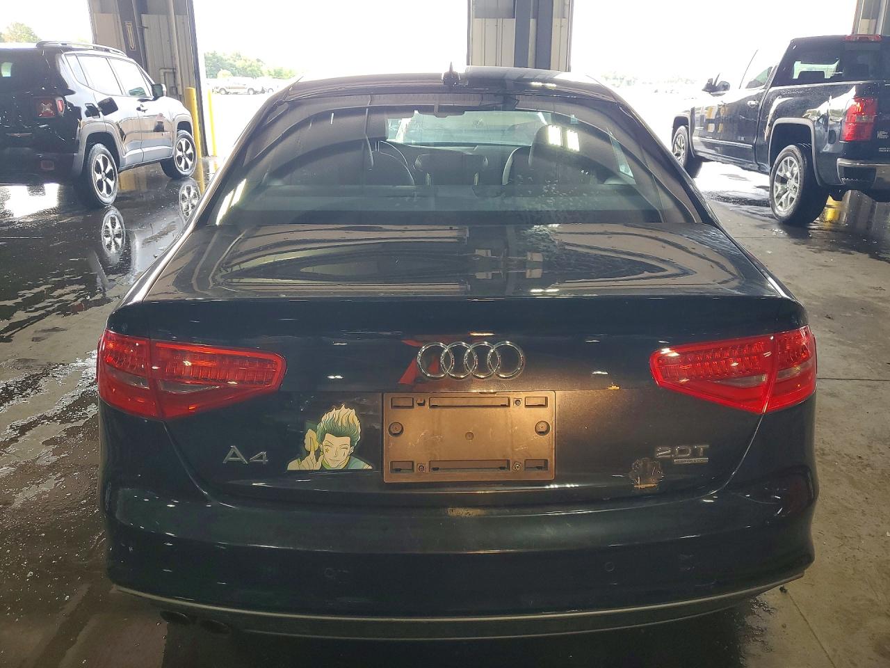 2014 Audi A4 Premium Plus Black vin: WAUFFAFL2EN031824
