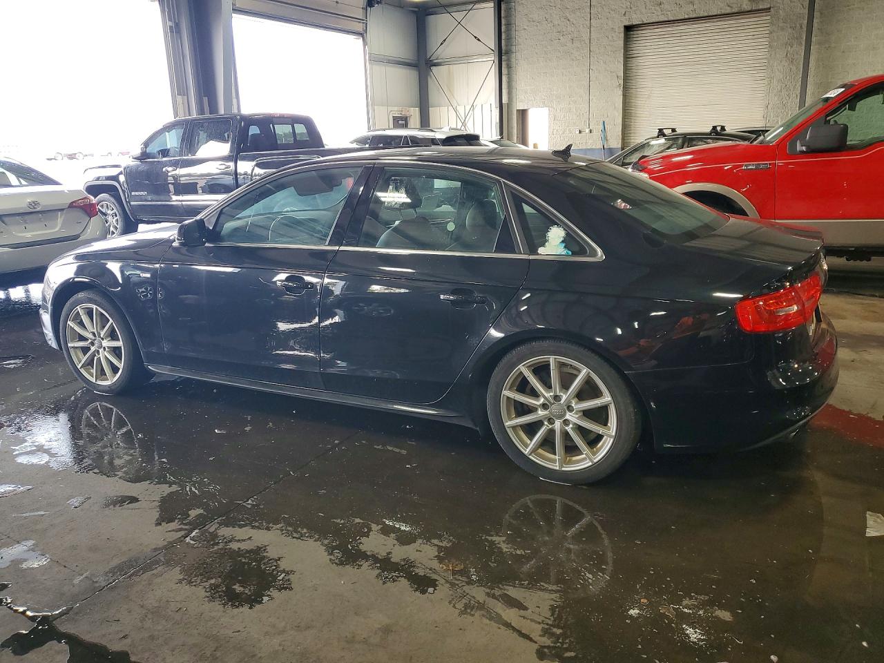 2014 Audi A4 Premium Plus Black vin: WAUFFAFL2EN031824