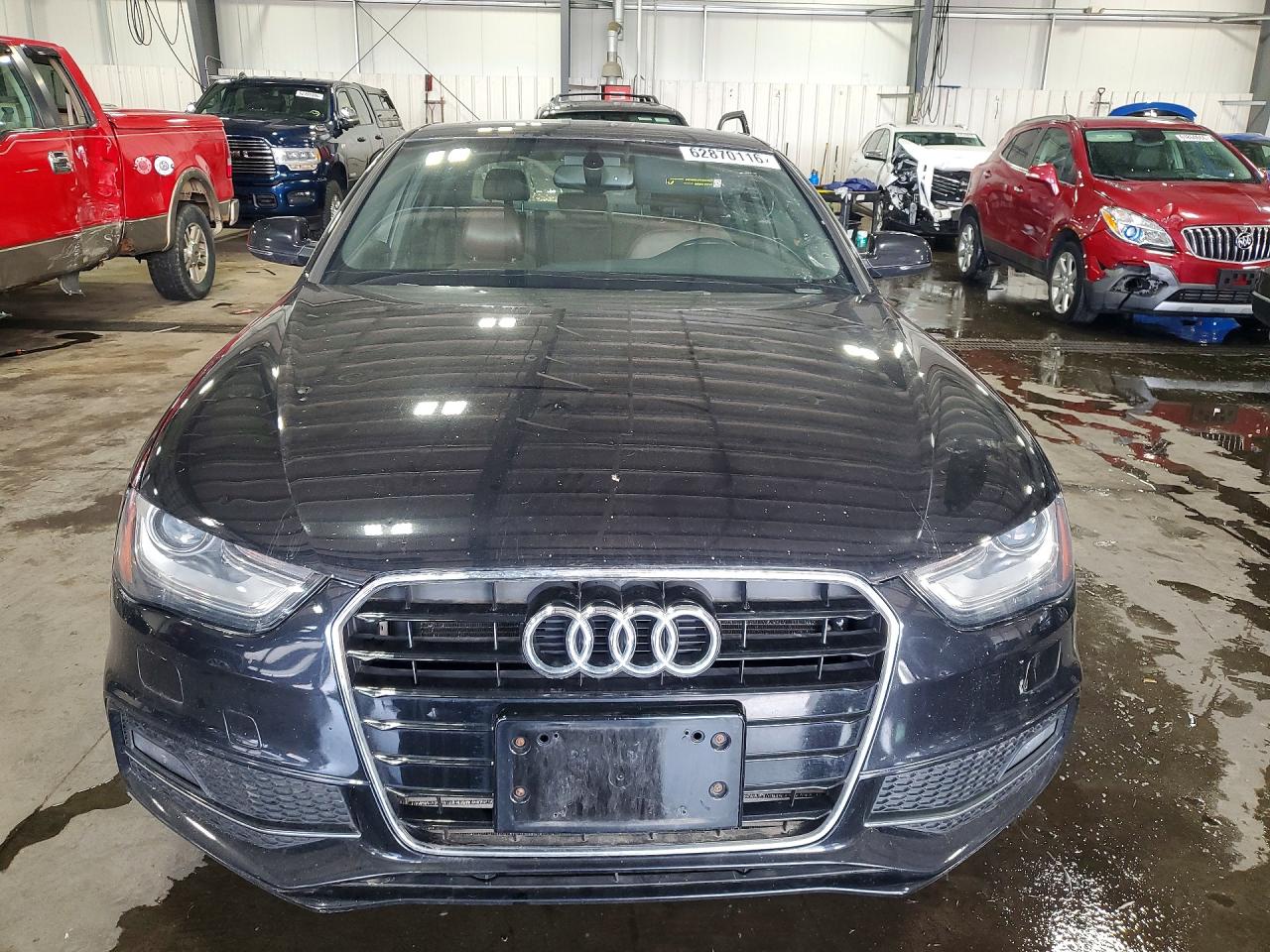 2014 Audi A4 Premium Plus Black vin: WAUFFAFL2EN031824