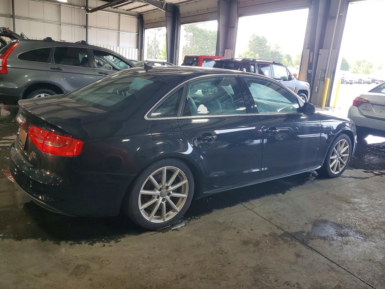 2014 Audi A4 Premium Plus Black vin: WAUFFAFL2EN031824