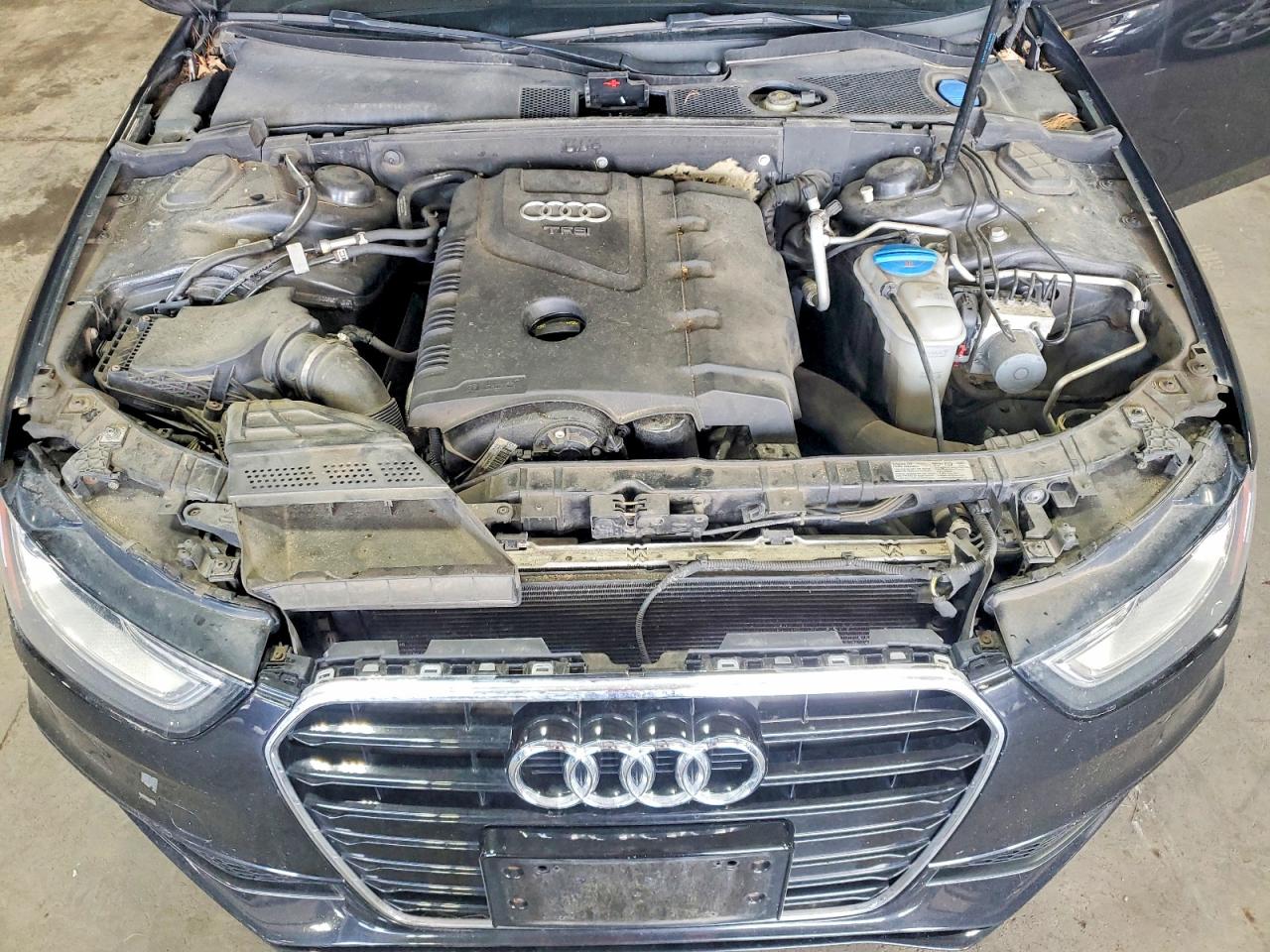 2014 Audi A4 Premium Plus Black vin: WAUFFAFL2EN031824