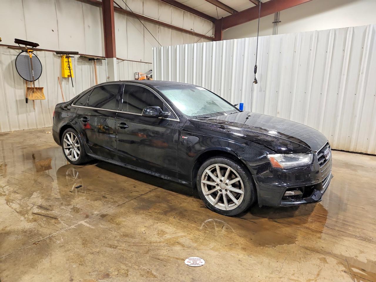 2014 Audi A4 Premium Plus Black vin: WAUFFAFL2EN040586