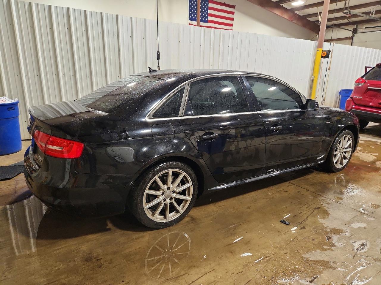 2014 Audi A4 Premium Plus Black vin: WAUFFAFL2EN040586