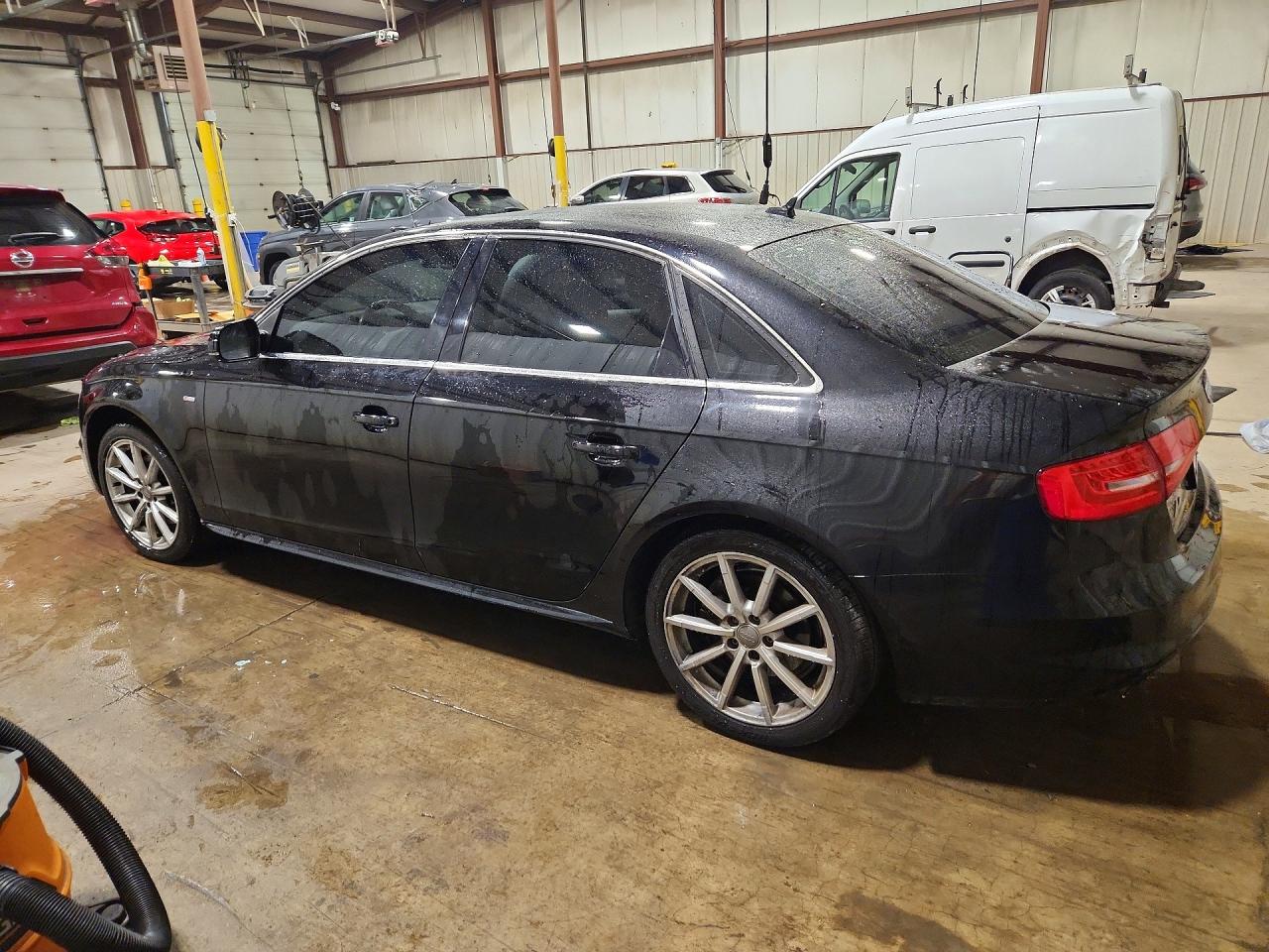 2014 Audi A4 Premium Plus Black vin: WAUFFAFL2EN040586