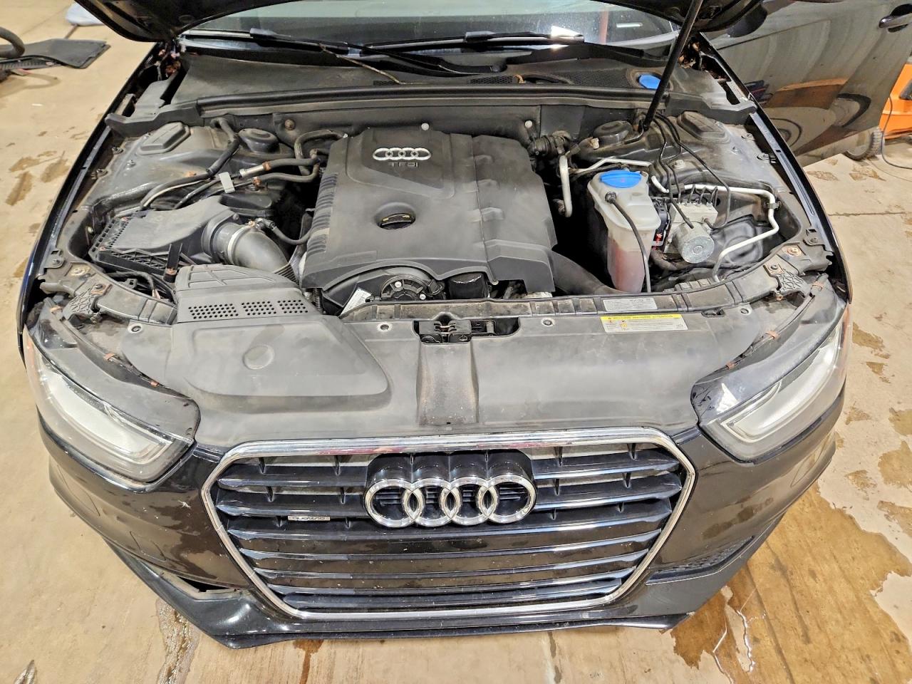 2014 Audi A4 Premium Plus Black vin: WAUFFAFL2EN040586