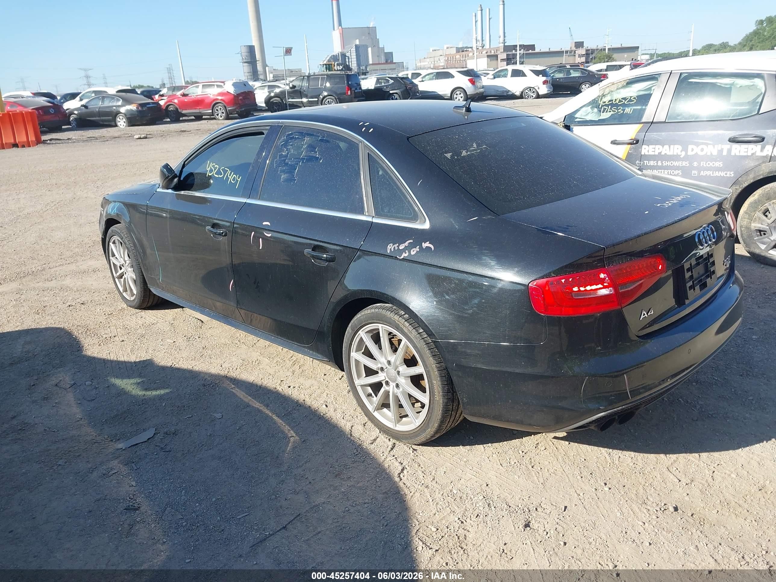 2015 Audi A4 2.0t Premium Black vin: WAUFFAFL2FN003426