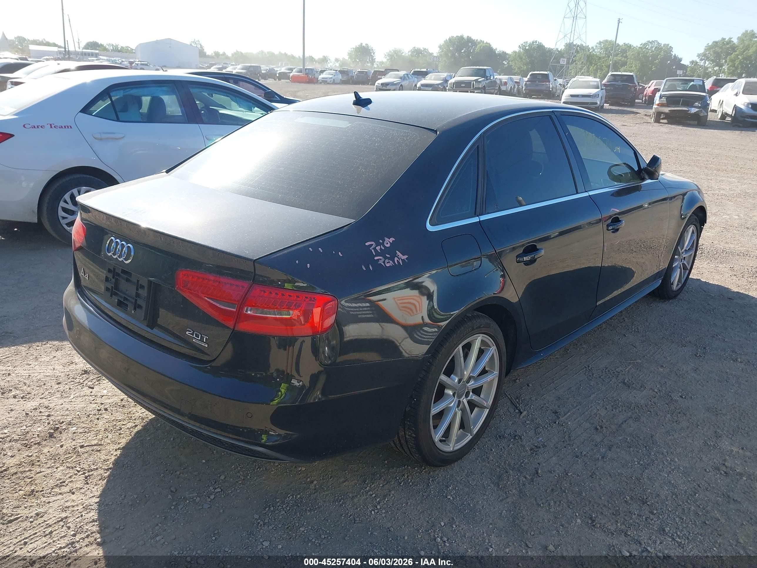 2015 Audi A4 2.0t Premium Black vin: WAUFFAFL2FN003426