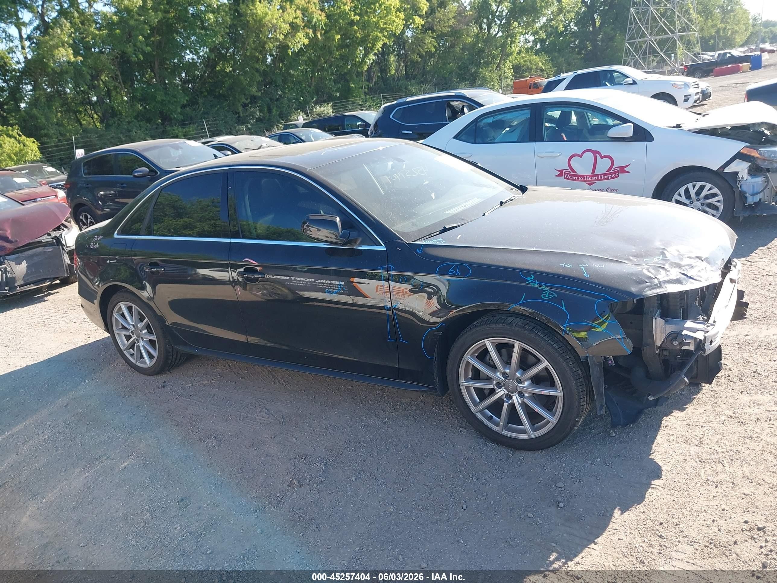 2015 Audi A4 2.0t Premium Black vin: WAUFFAFL2FN003426