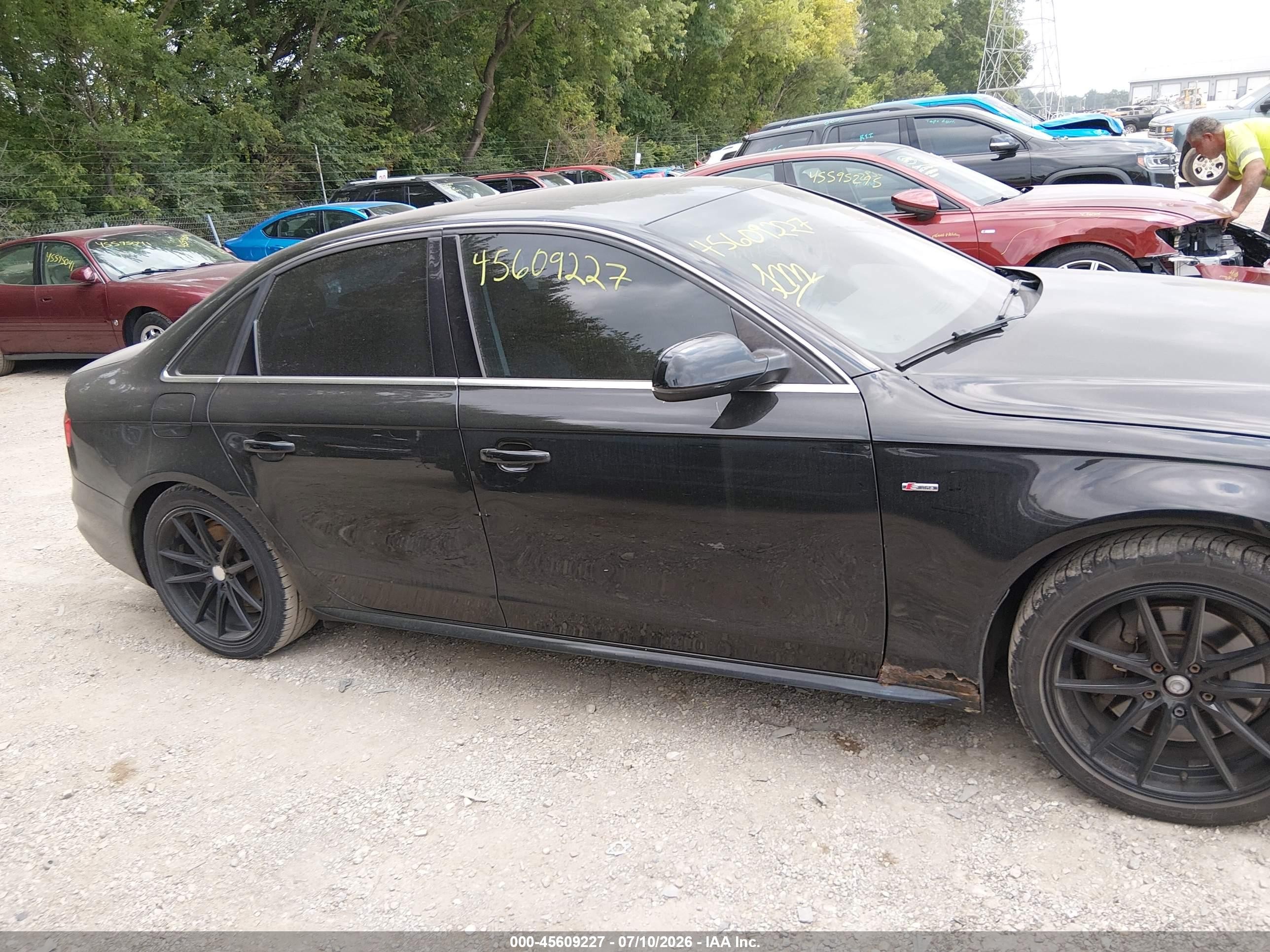 2015 Audi A4 2.0t Premium Черный vin: WAUFFAFL2FN006875