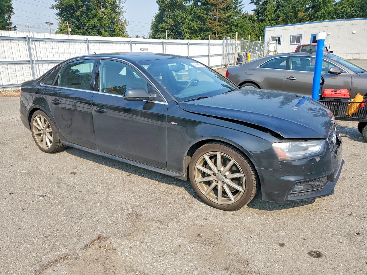 2015 Audi A4 Premium Plus Black vin: WAUFFAFL2FN009002