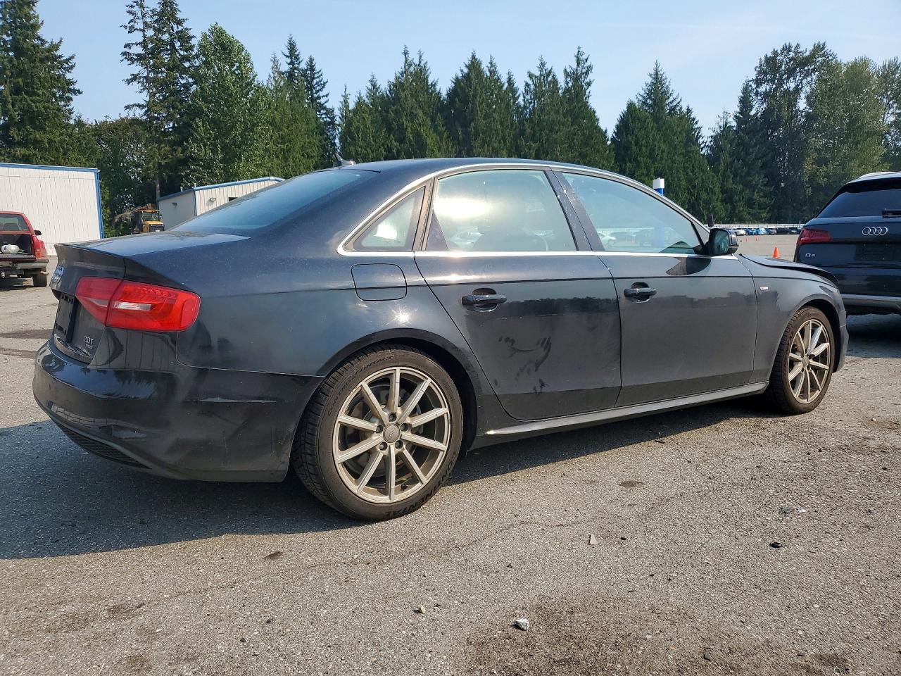 2015 Audi A4 Premium Plus Black vin: WAUFFAFL2FN009002