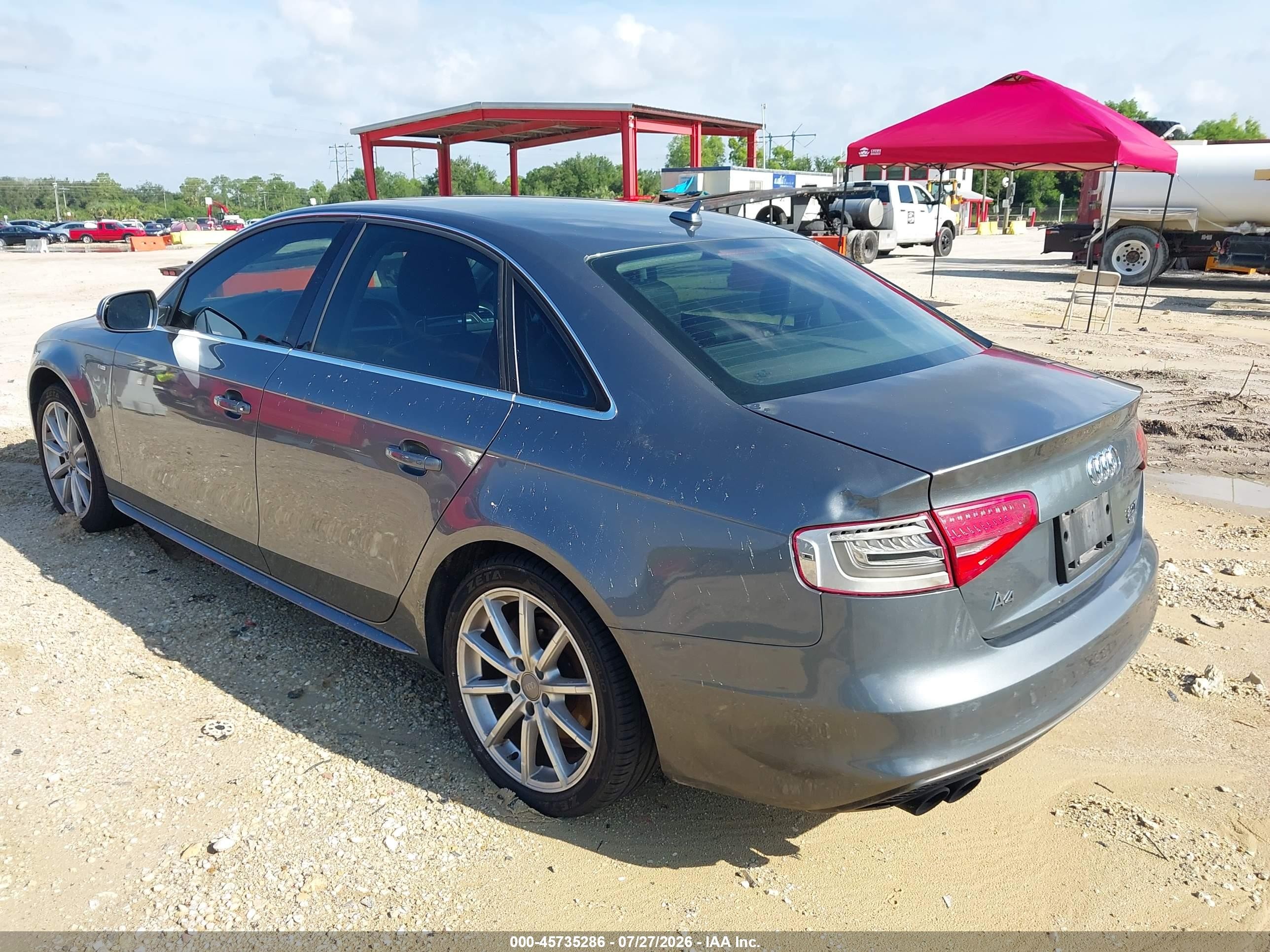 2015 Audi A4 2.0t Premium Gray vin: WAUFFAFL2FN037673
