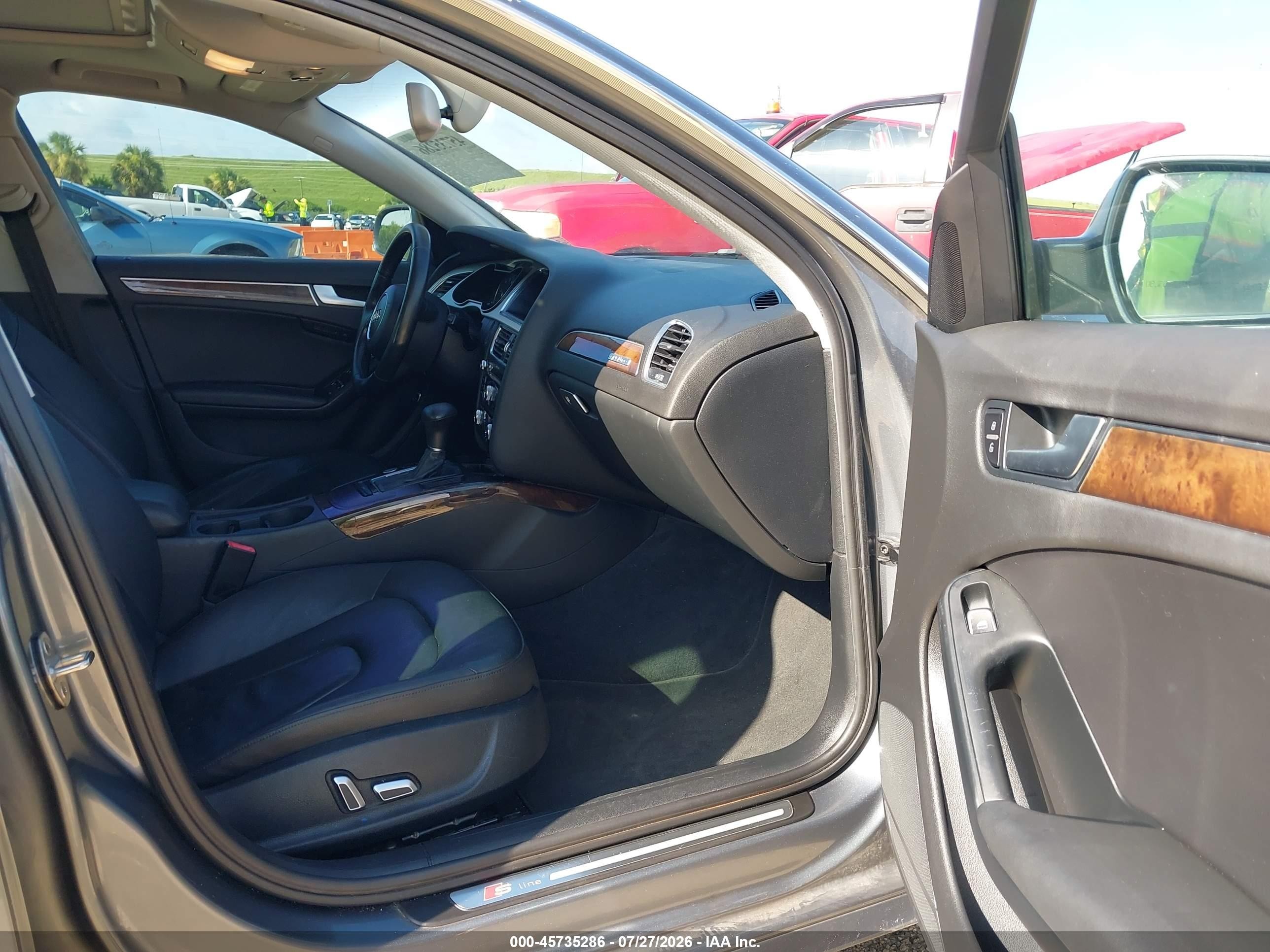 2015 Audi A4 2.0t Premium Gray vin: WAUFFAFL2FN037673