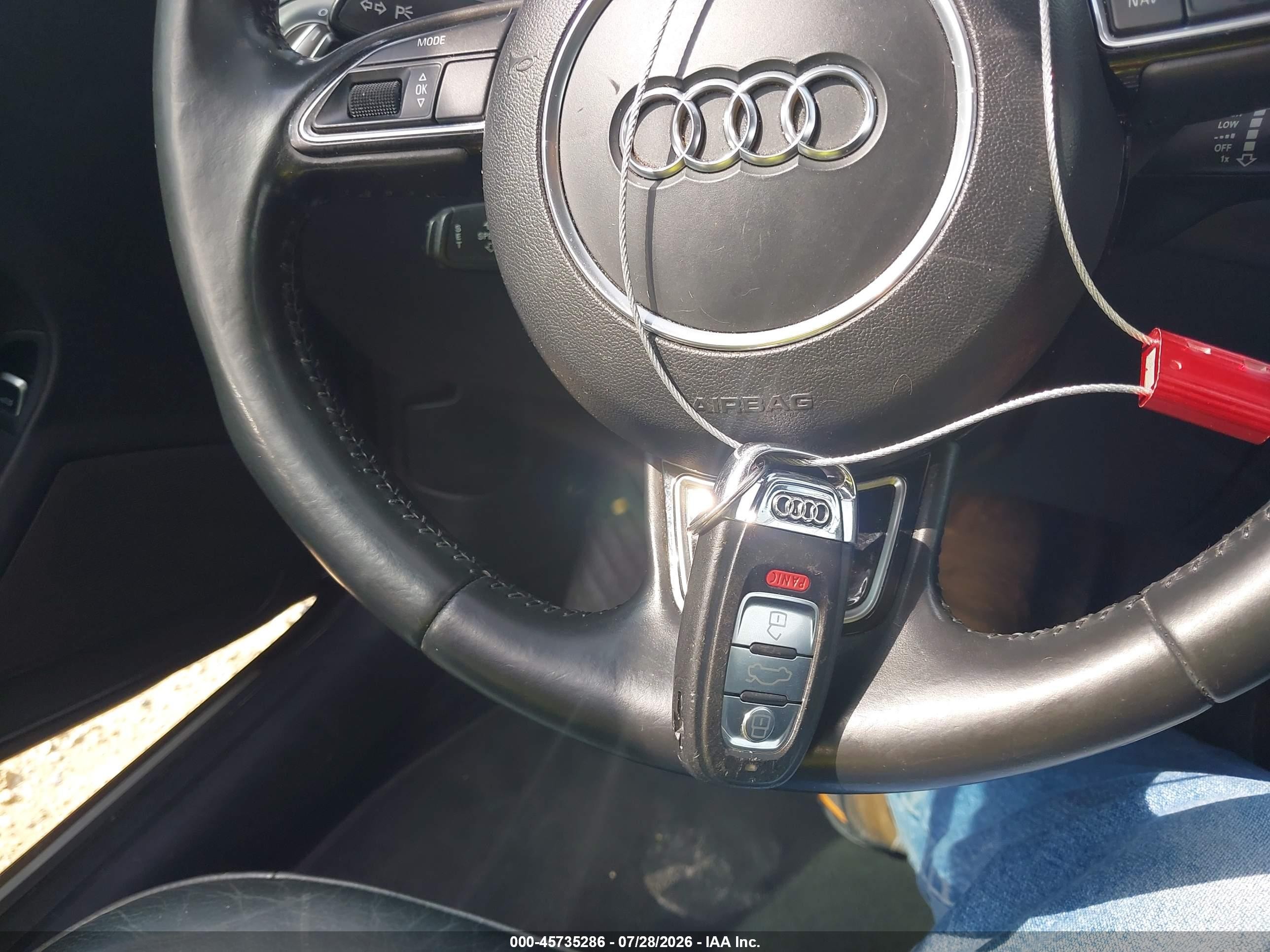2015 Audi A4 2.0t Premium Gray vin: WAUFFAFL2FN037673