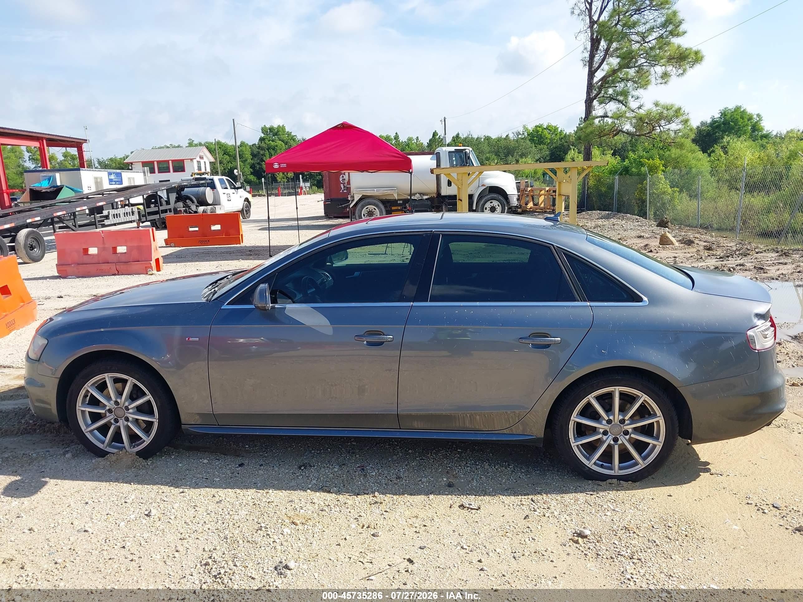 2015 Audi A4 2.0t Premium Gray vin: WAUFFAFL2FN037673