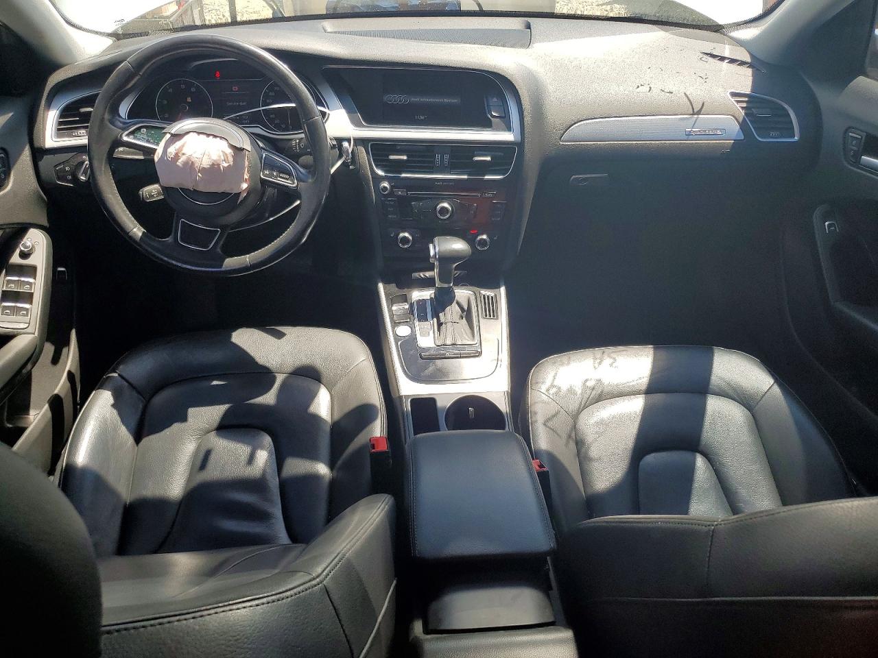 2015 Audi A4 Premium Plus White vin: WAUFFAFL2FN039181