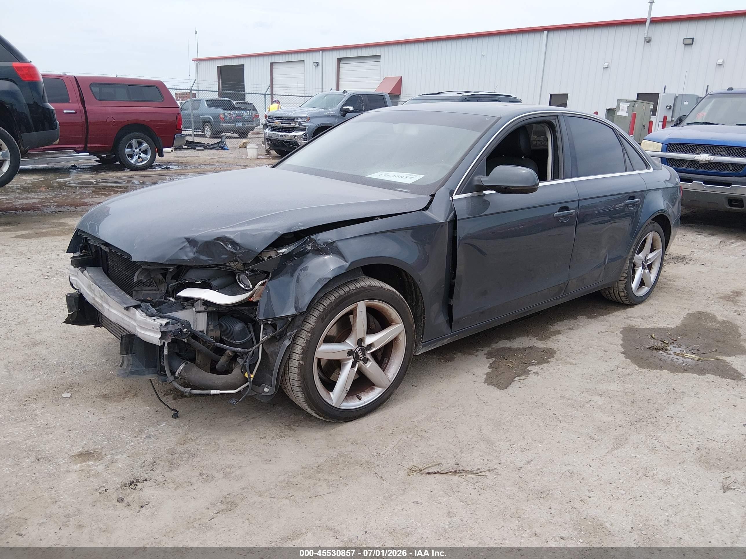 2010 Audi A4 2.0t Premium Gray vin: WAUFFAFL3AN069752