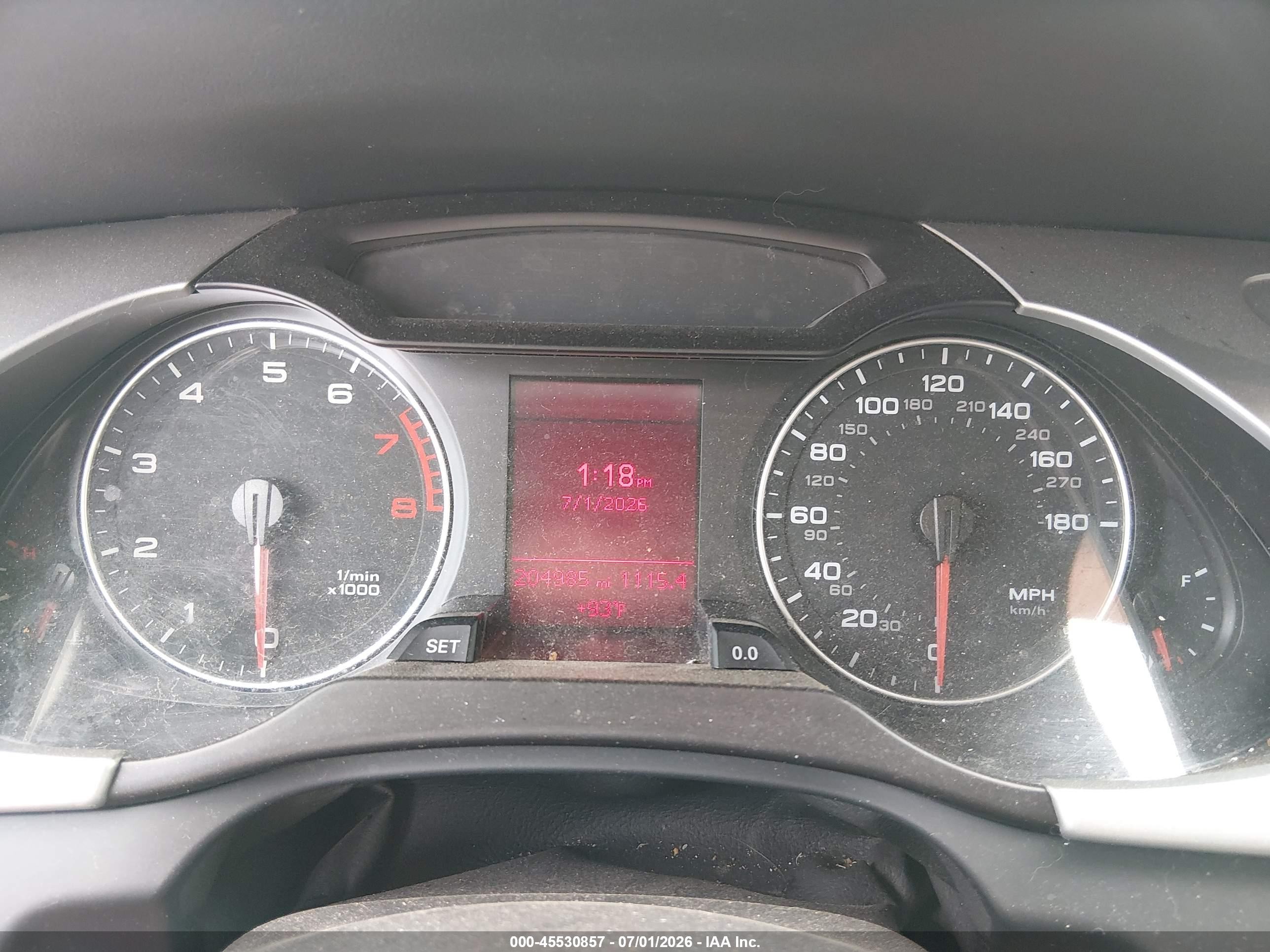 2010 Audi A4 2.0t Premium Gray vin: WAUFFAFL3AN069752