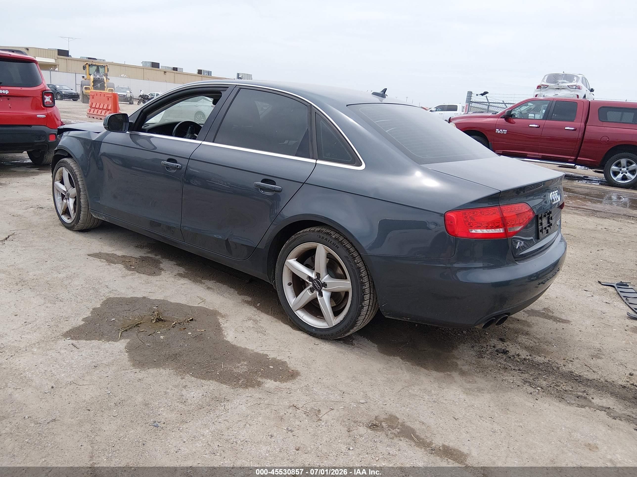 2010 Audi A4 2.0t Premium Gray vin: WAUFFAFL3AN069752